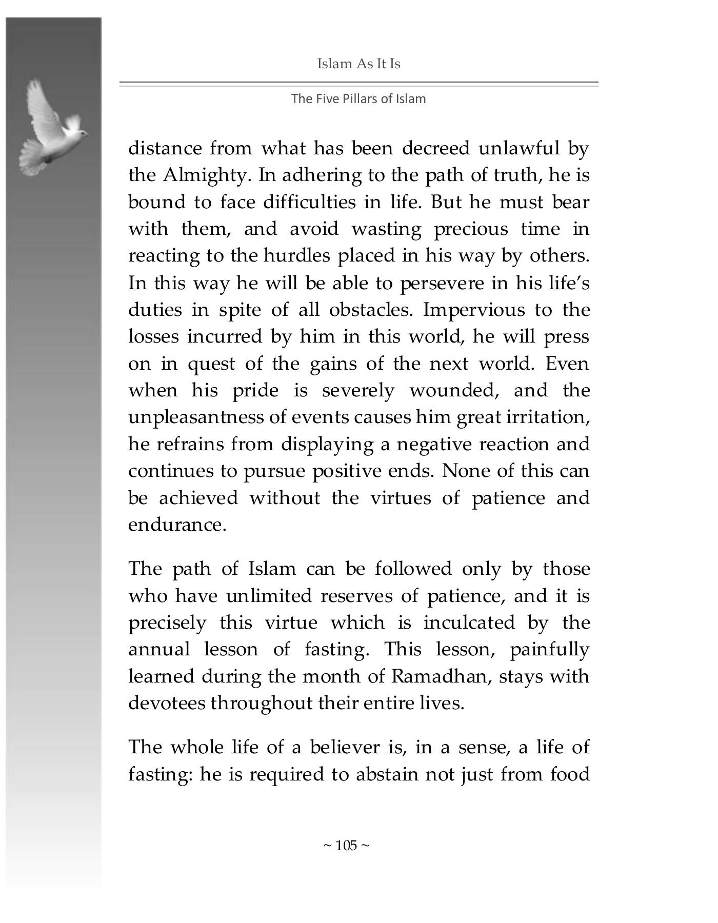 The printed page