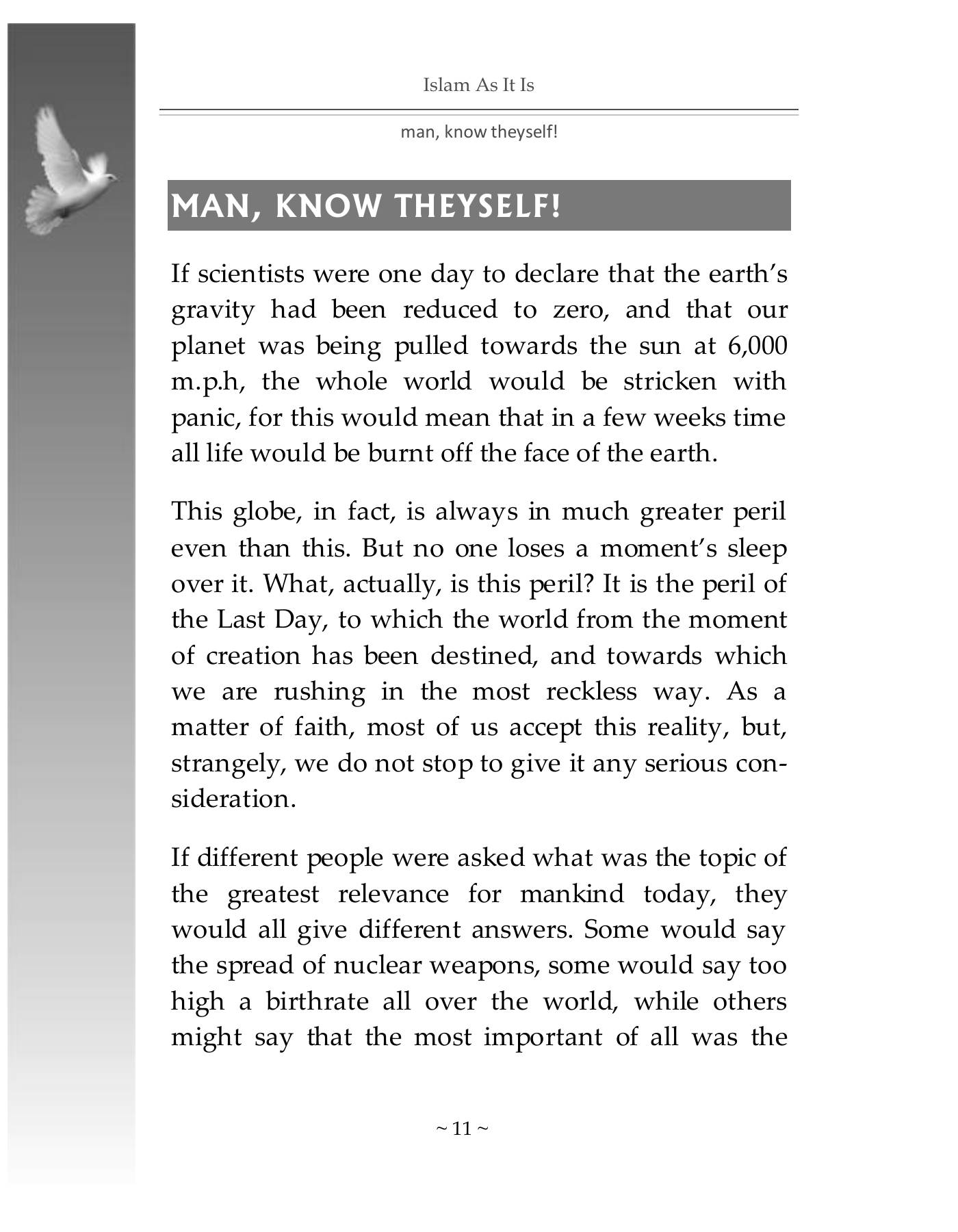 The printed page
