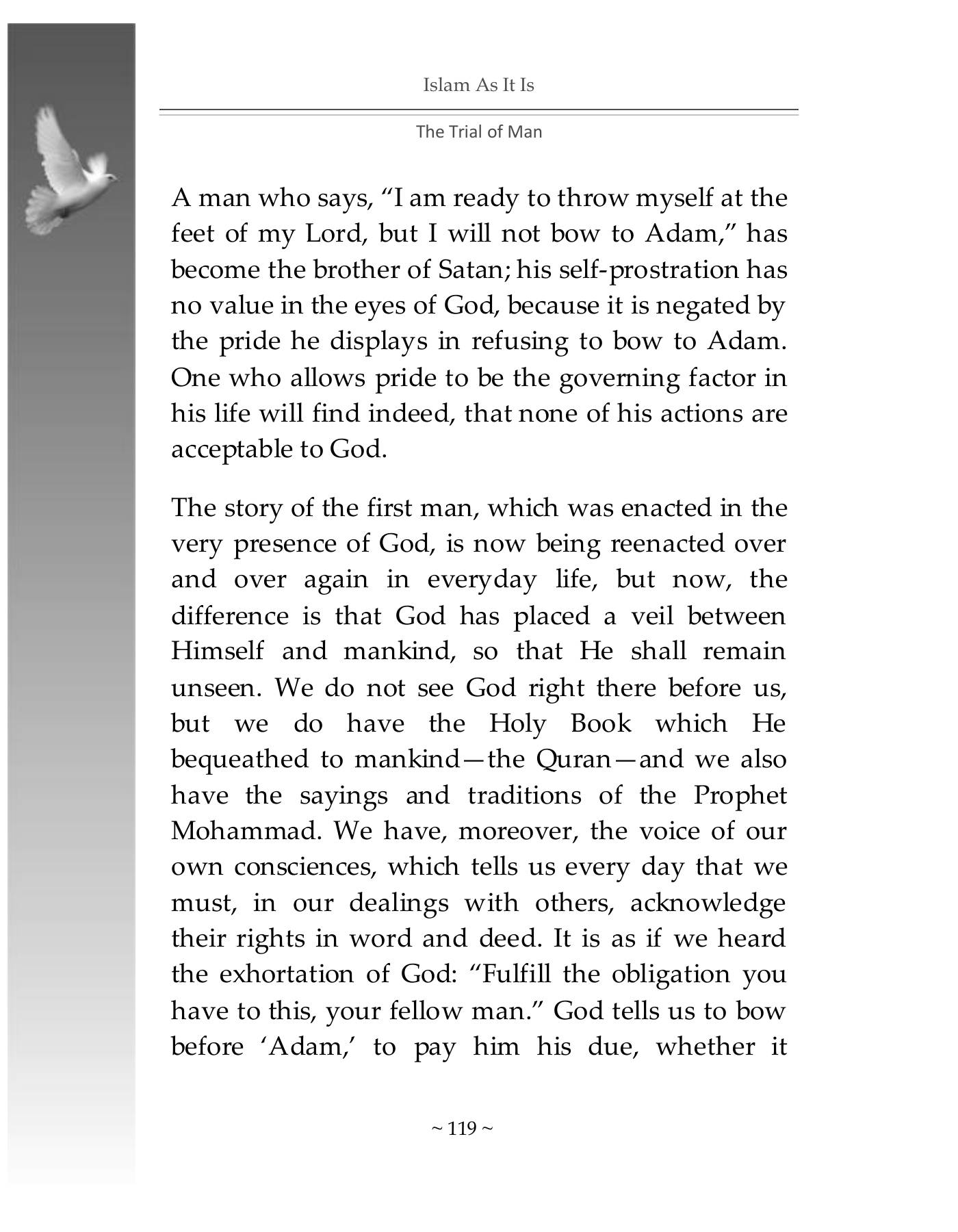 The printed page
