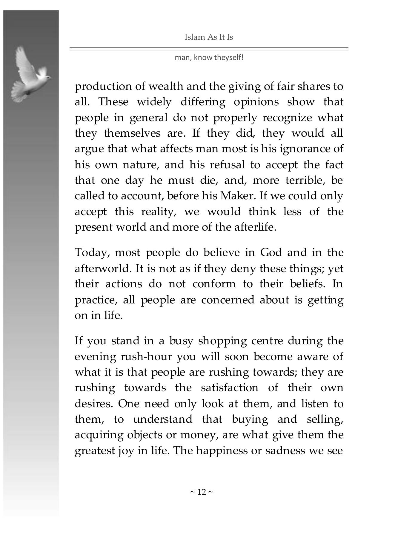 The printed page