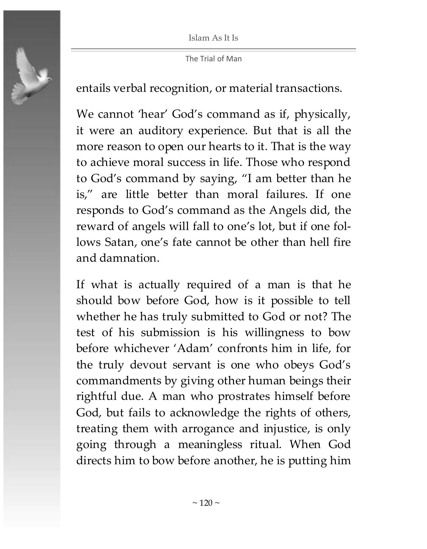 The printed page