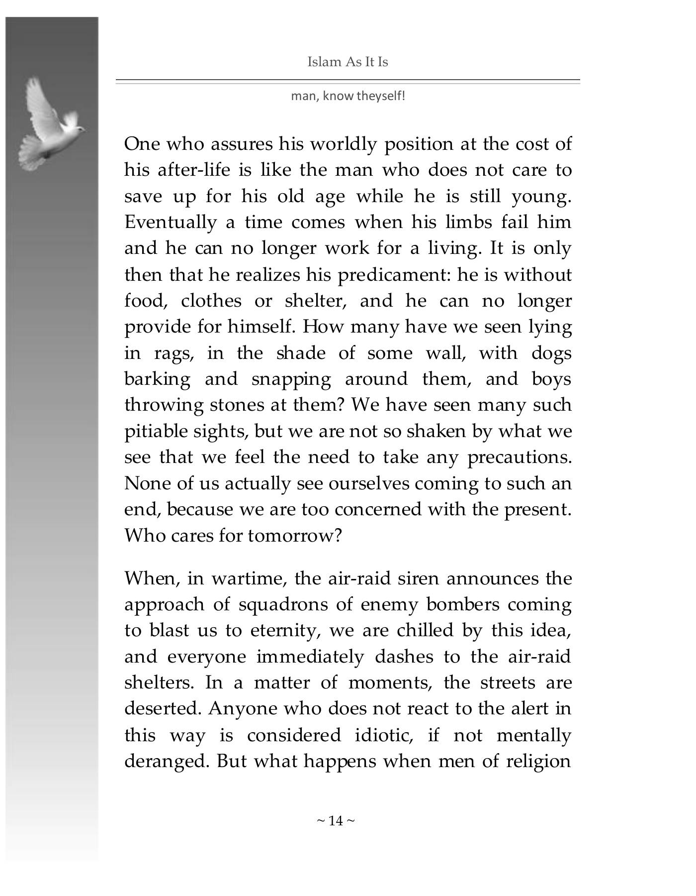The printed page
