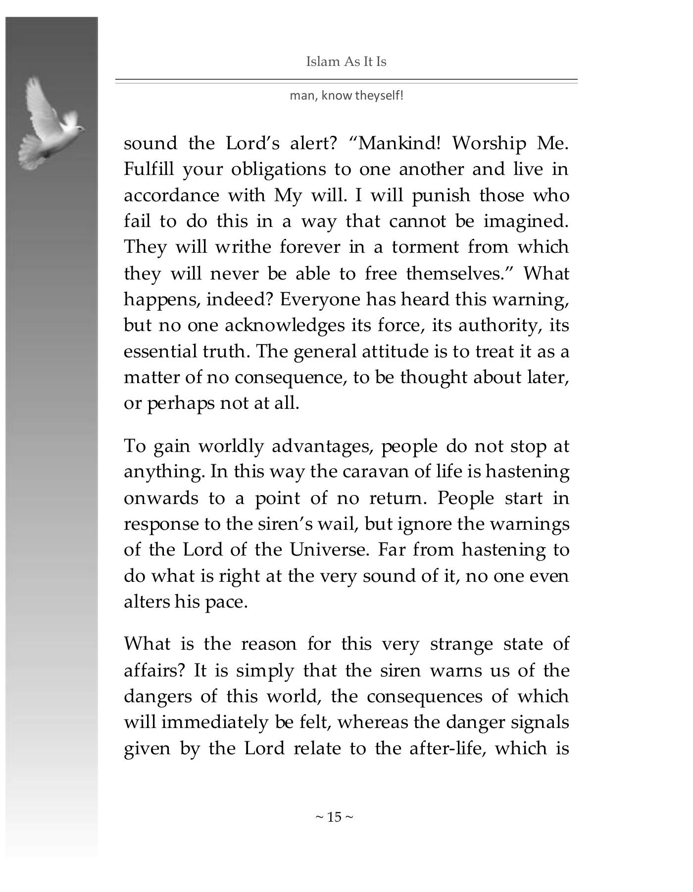 The printed page