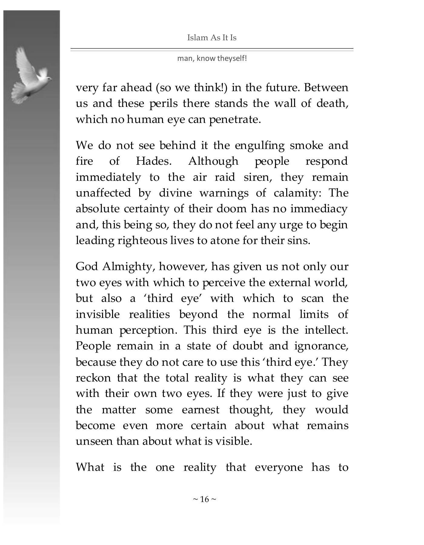 The printed page