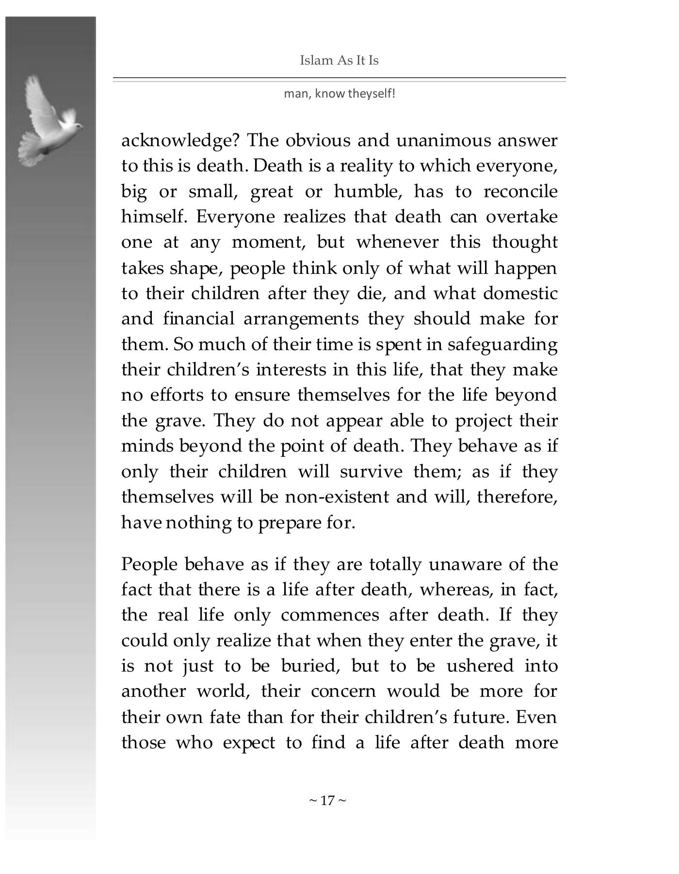 The printed page