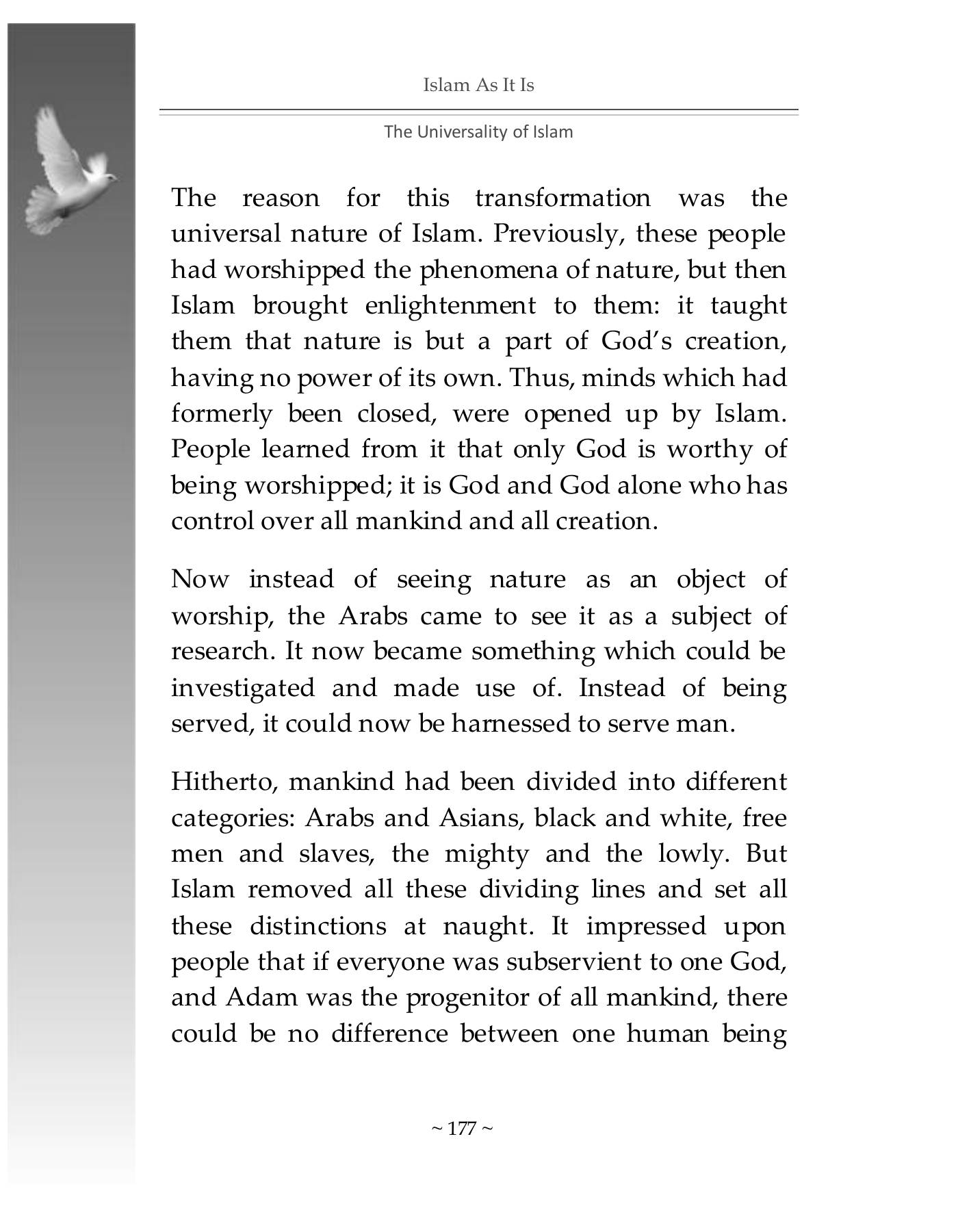 The printed page