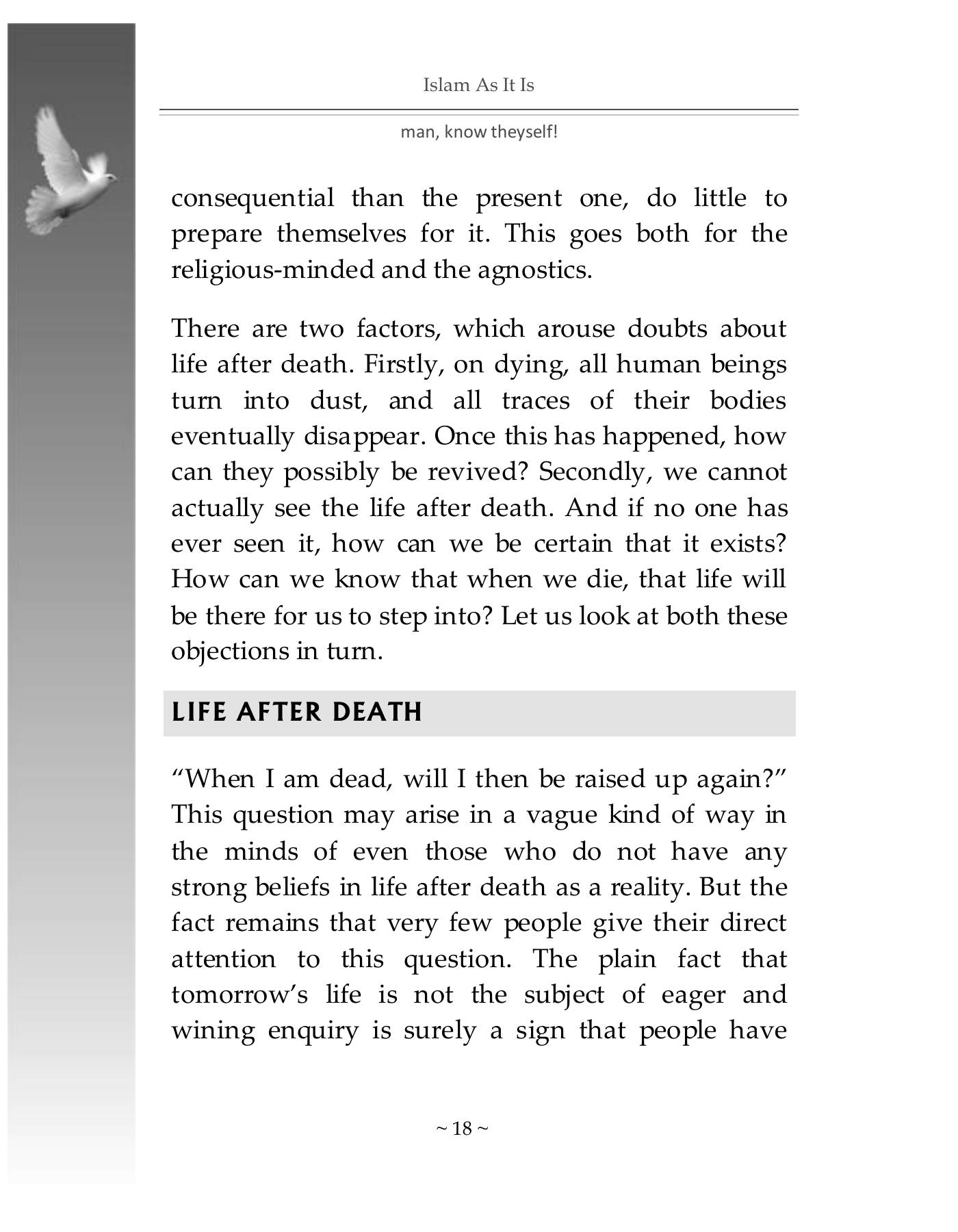 The printed page