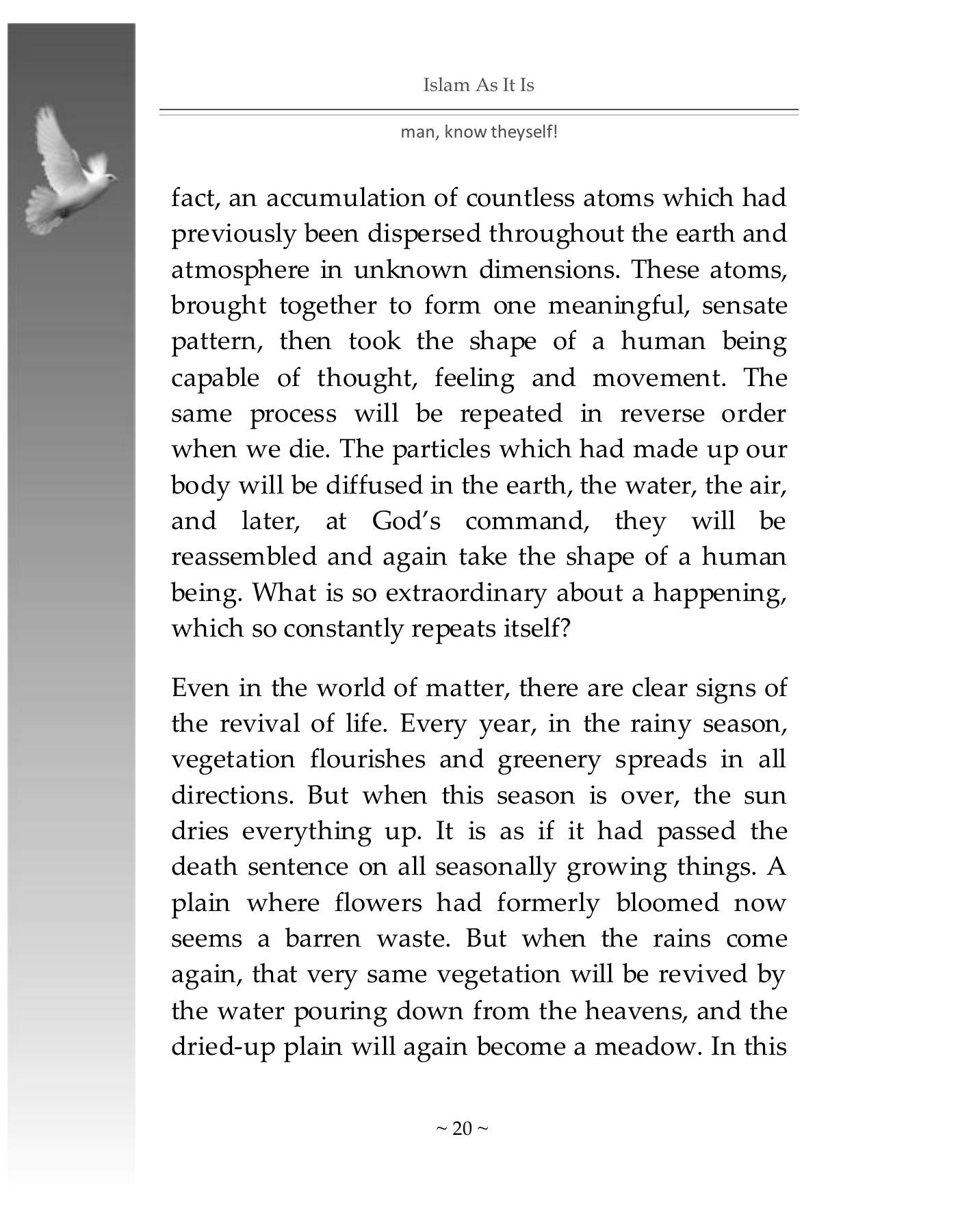 The printed page