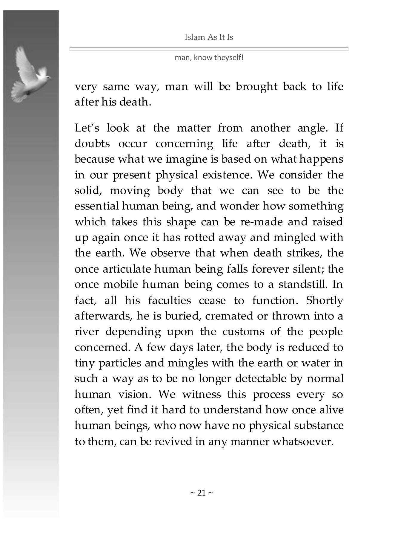 The printed page