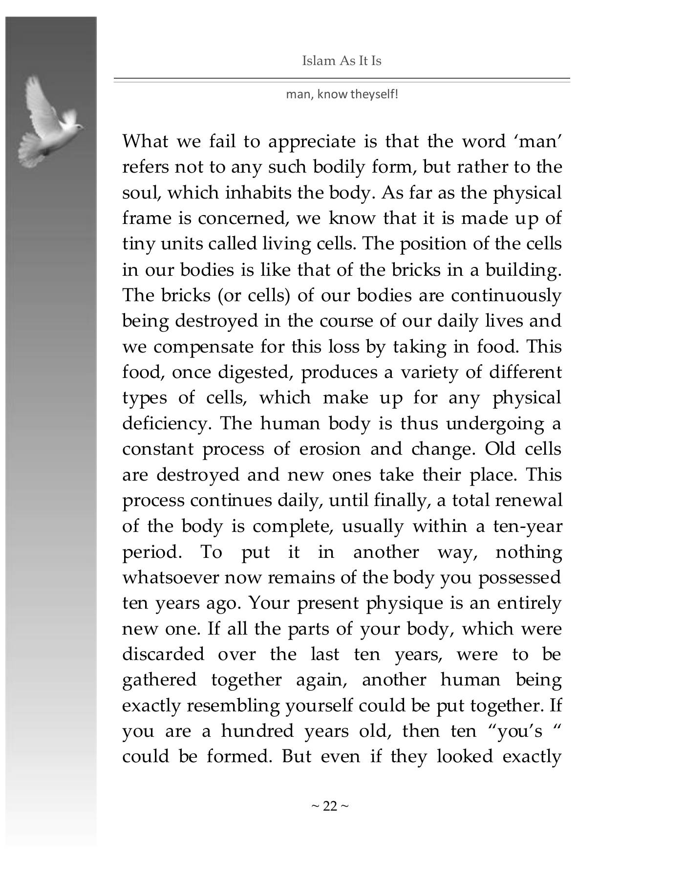 The printed page
