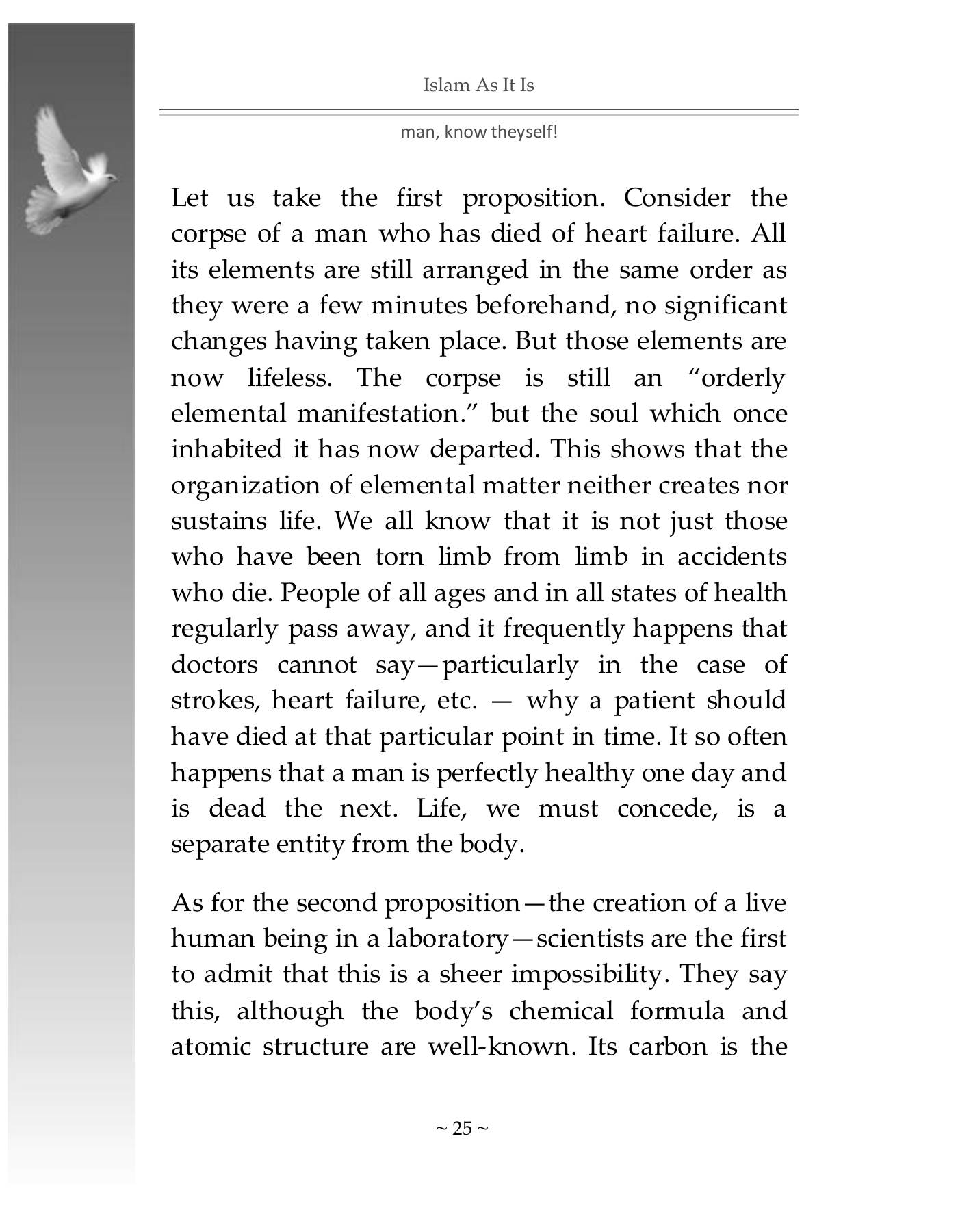 The printed page