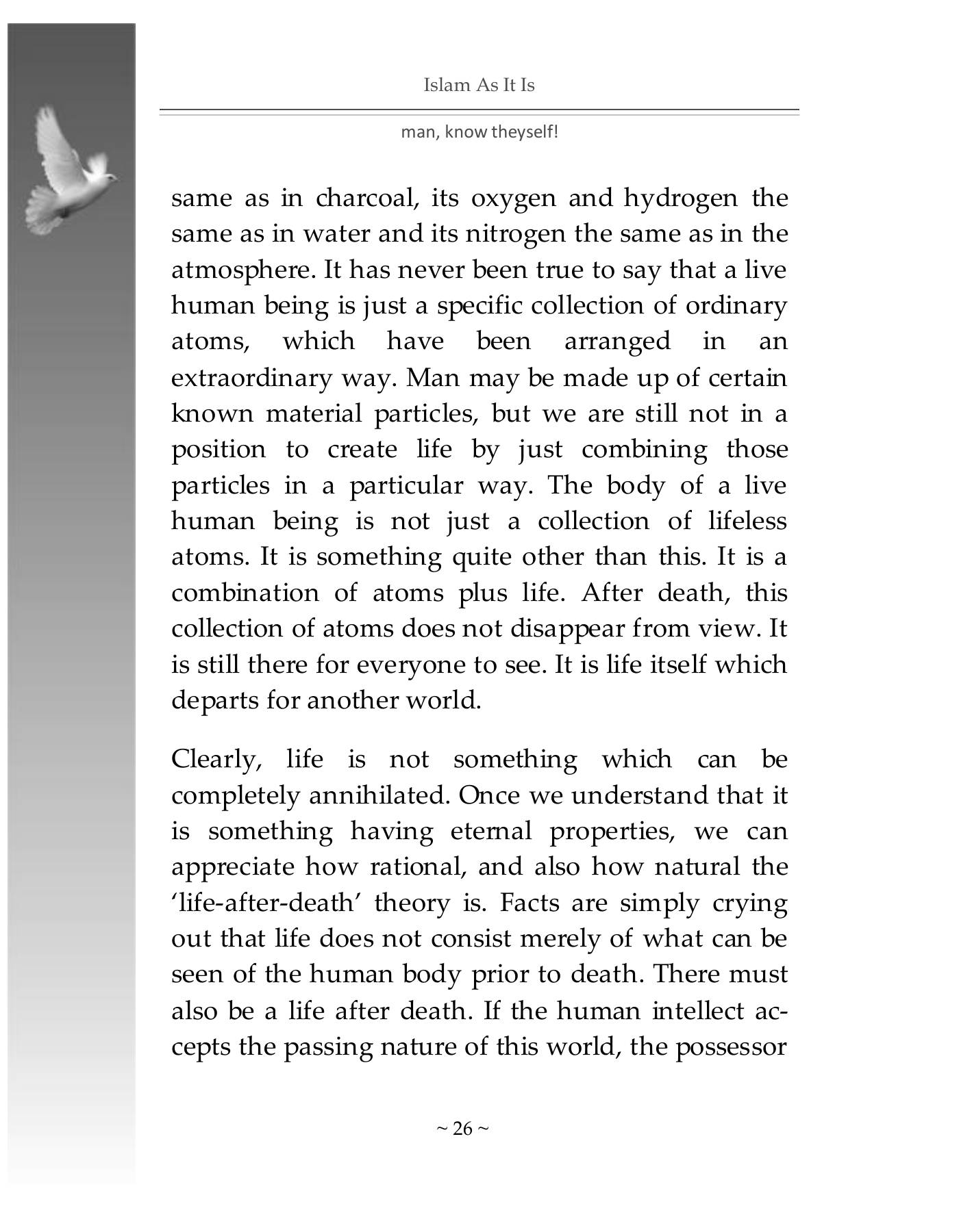 The printed page