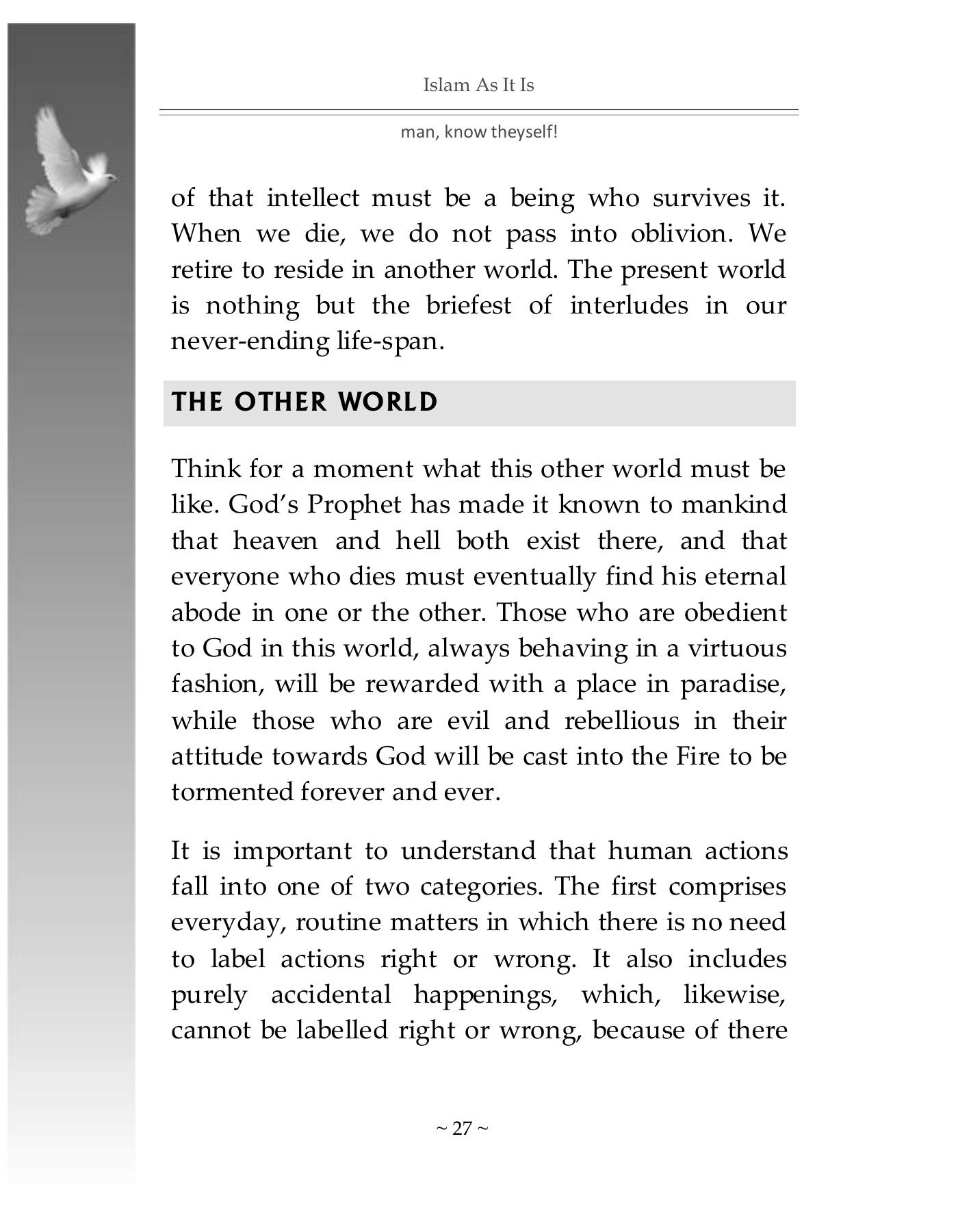 The printed page