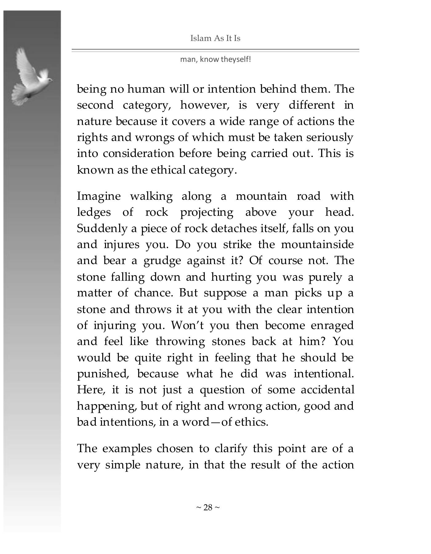 The printed page