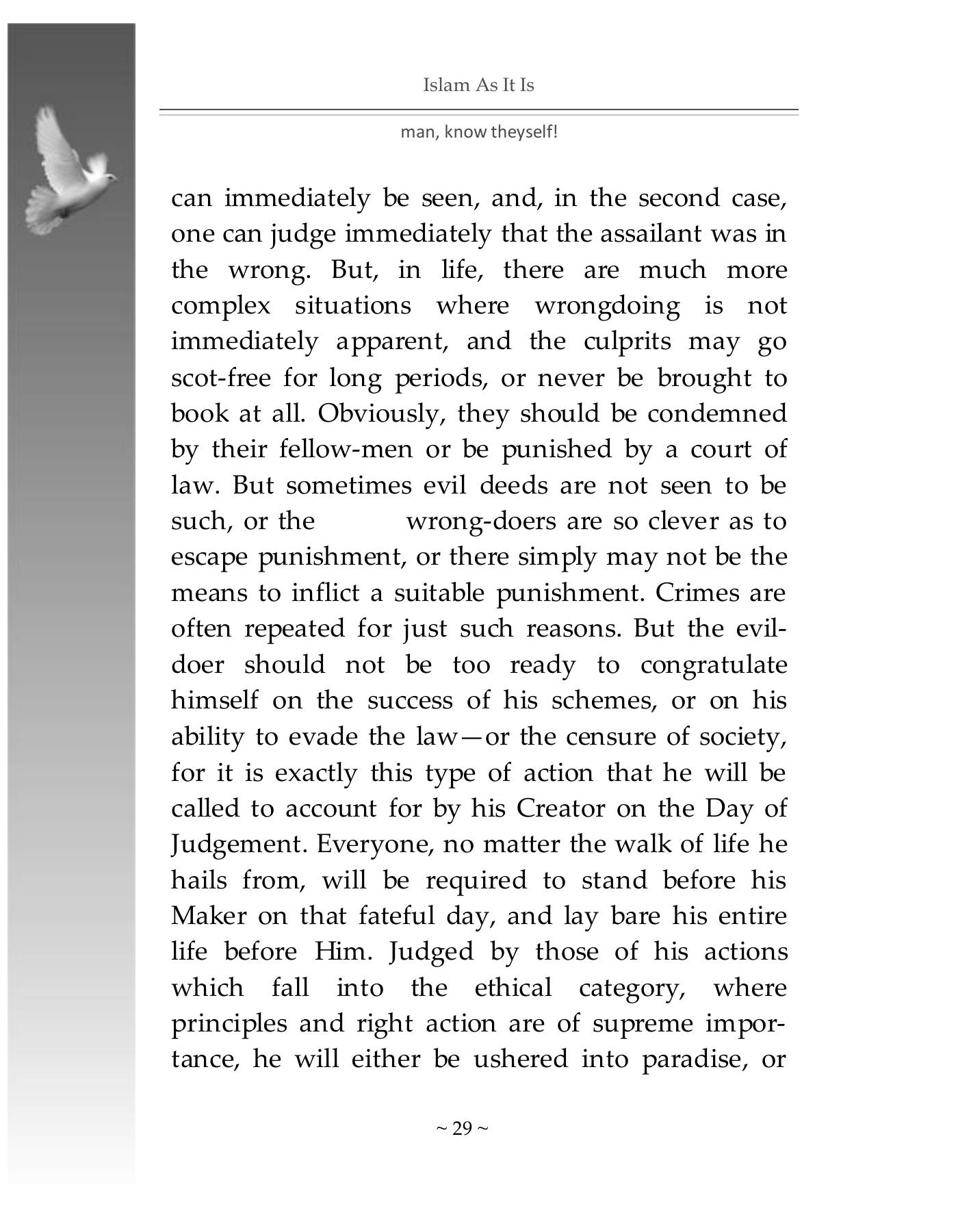 The printed page