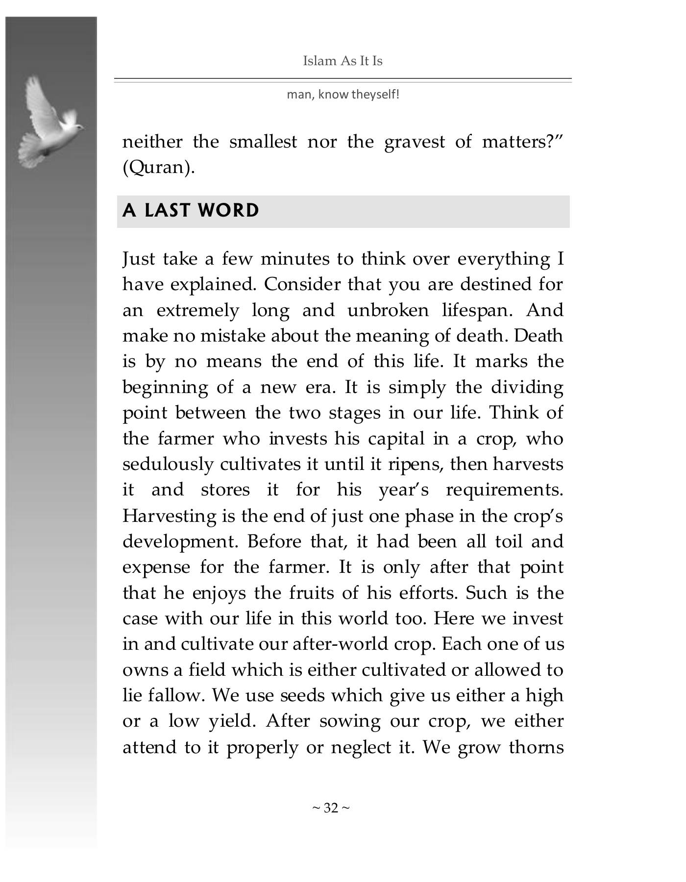 The printed page