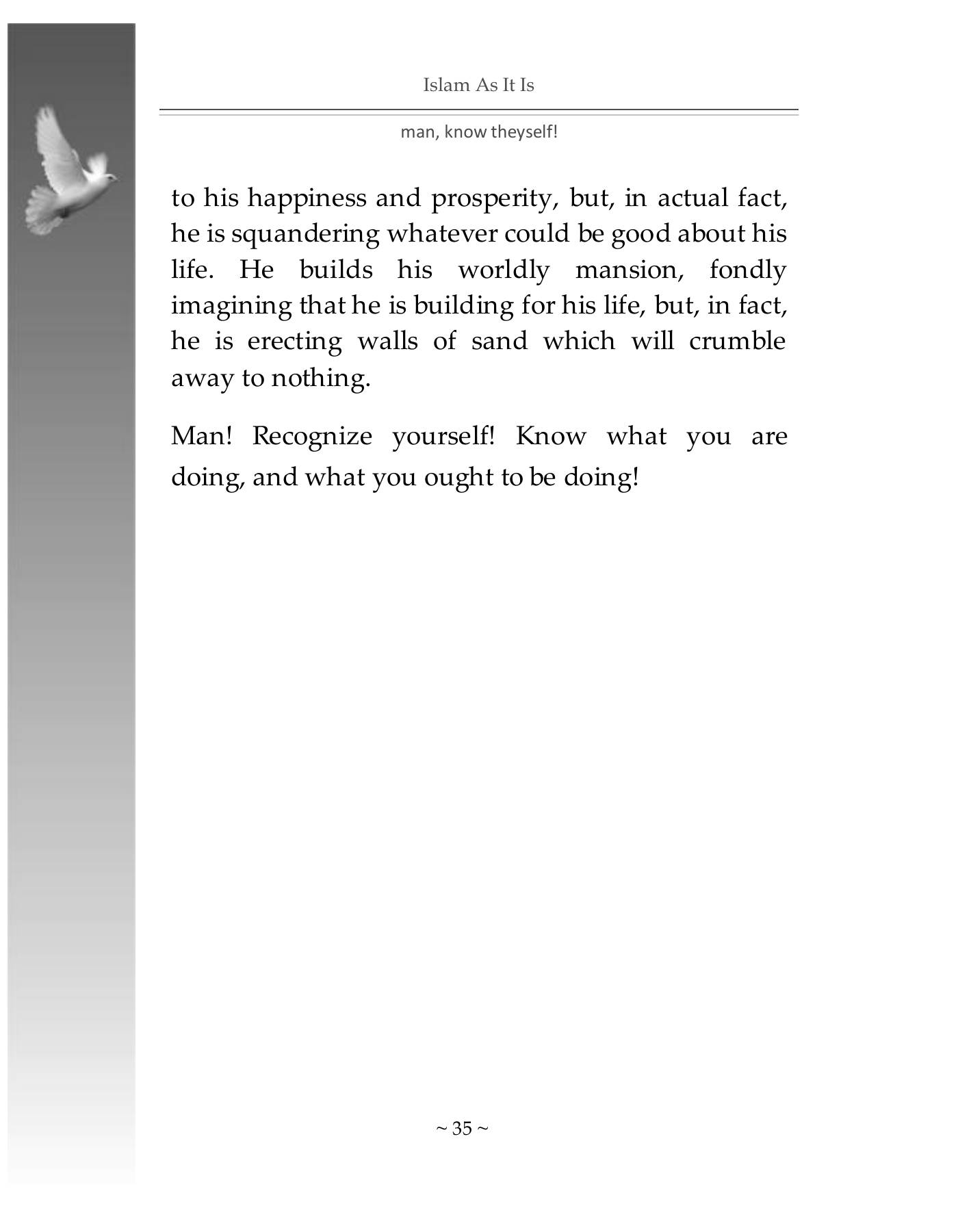 The printed page