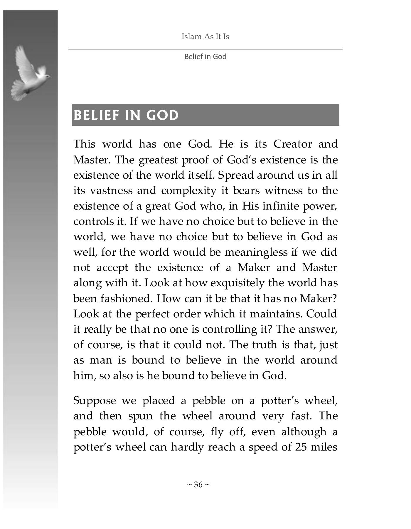 The printed page