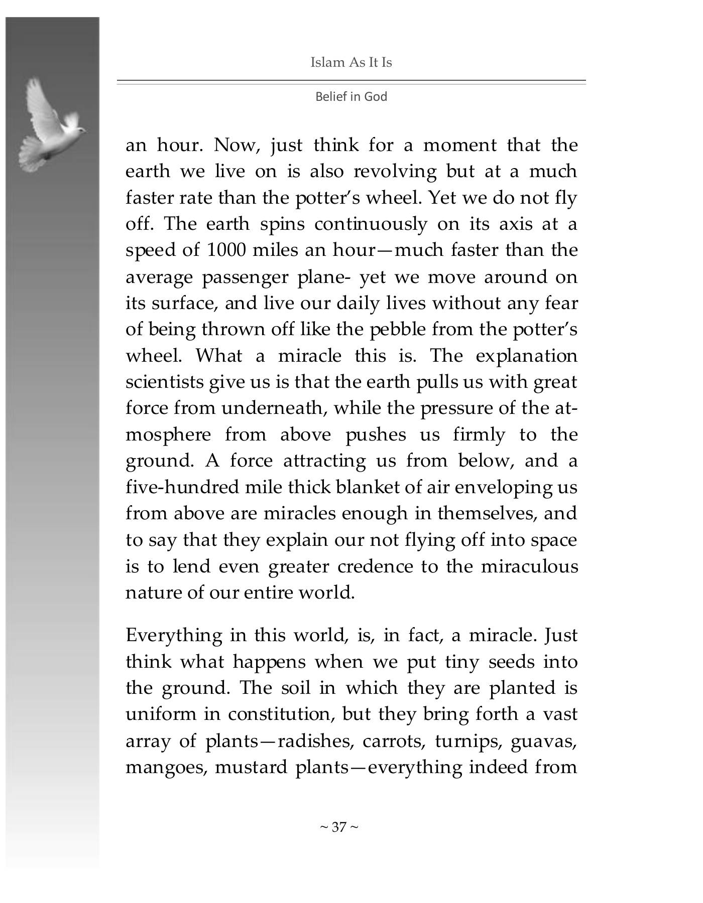 The printed page