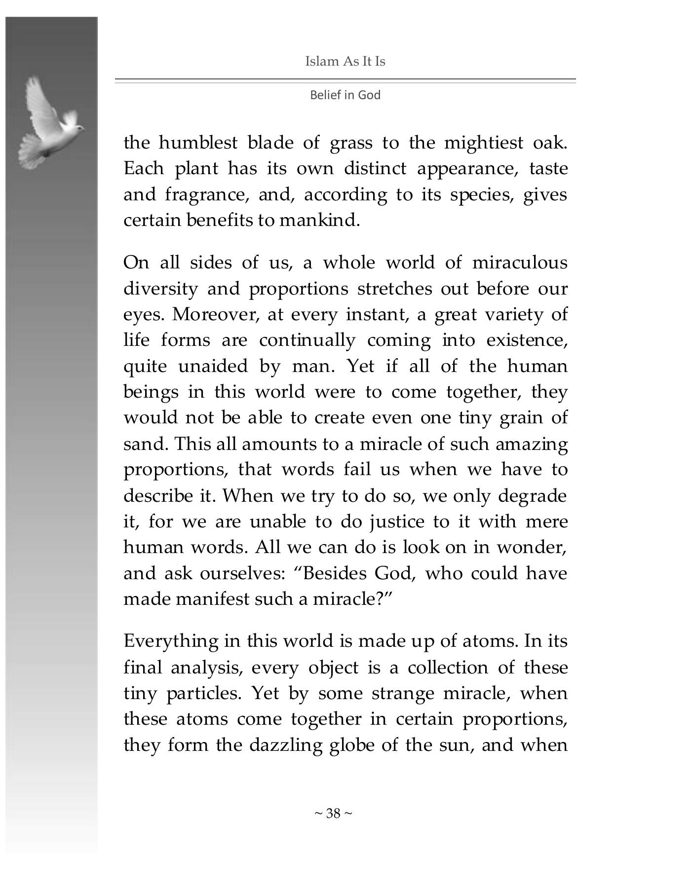 The printed page