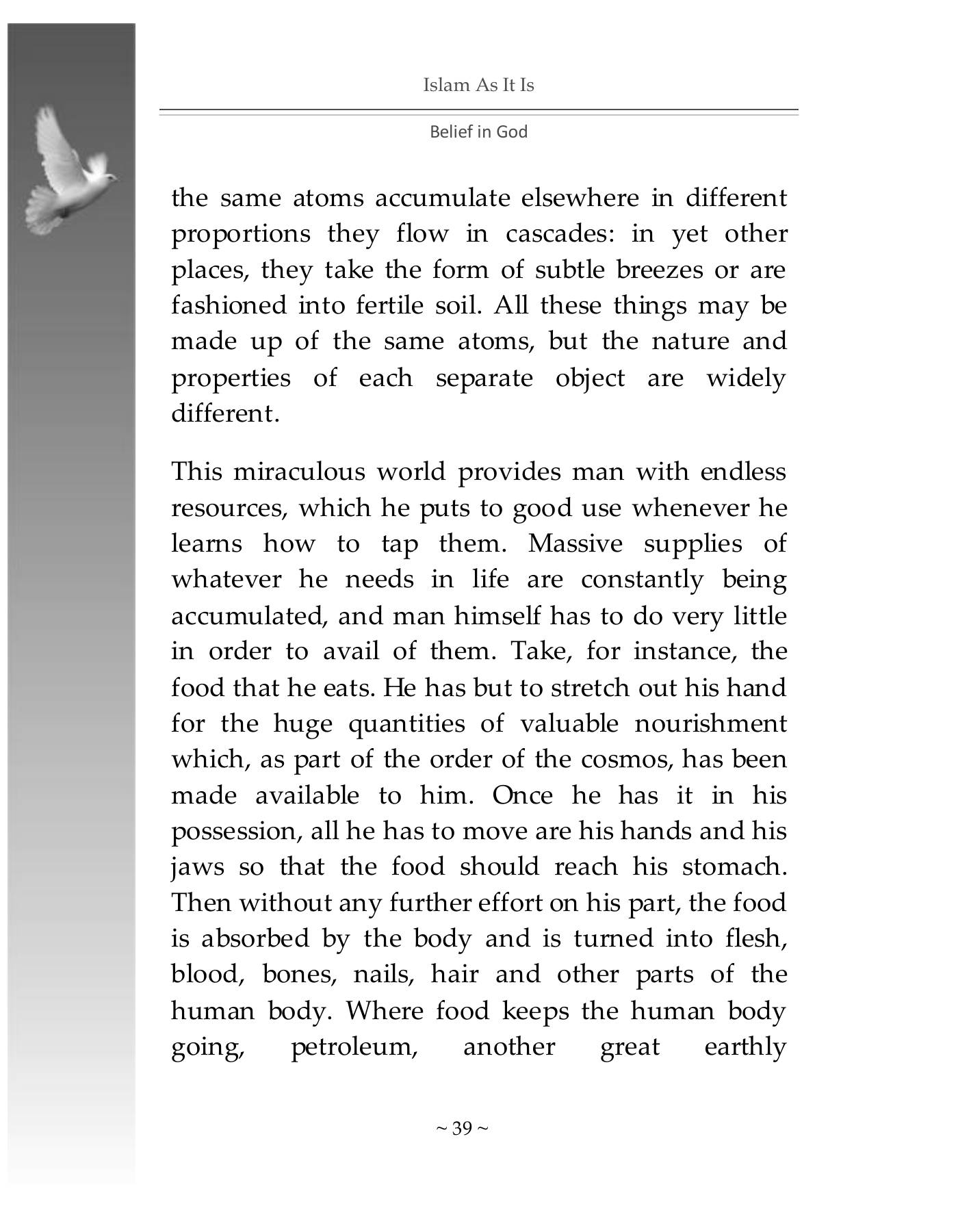 The printed page