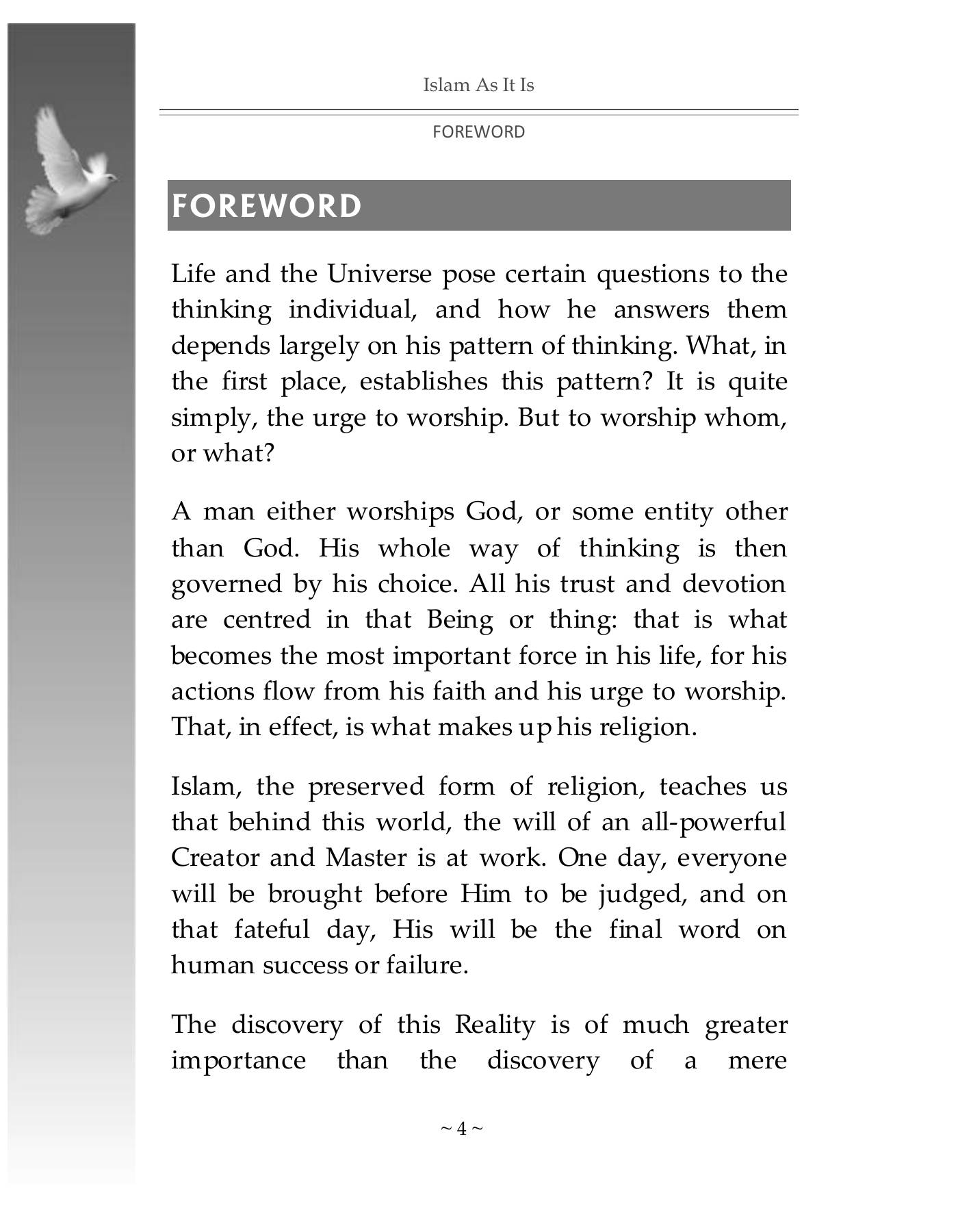 The printed page