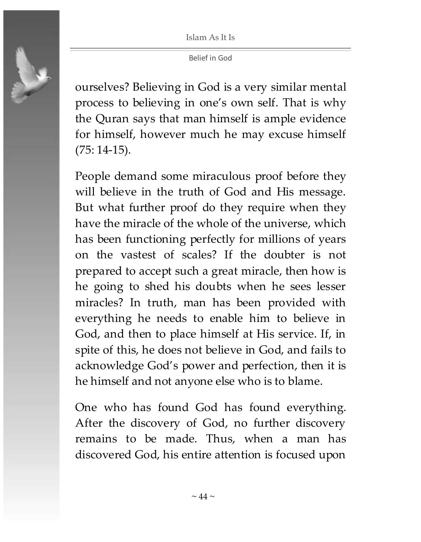 The printed page