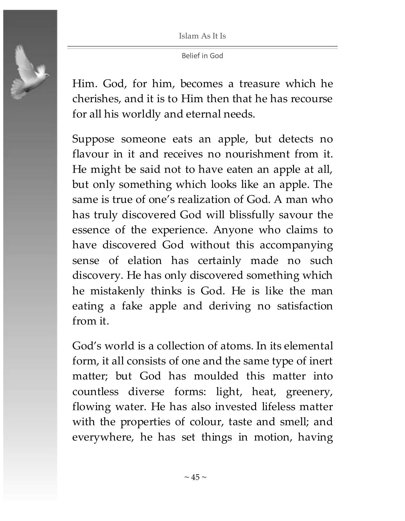 The printed page
