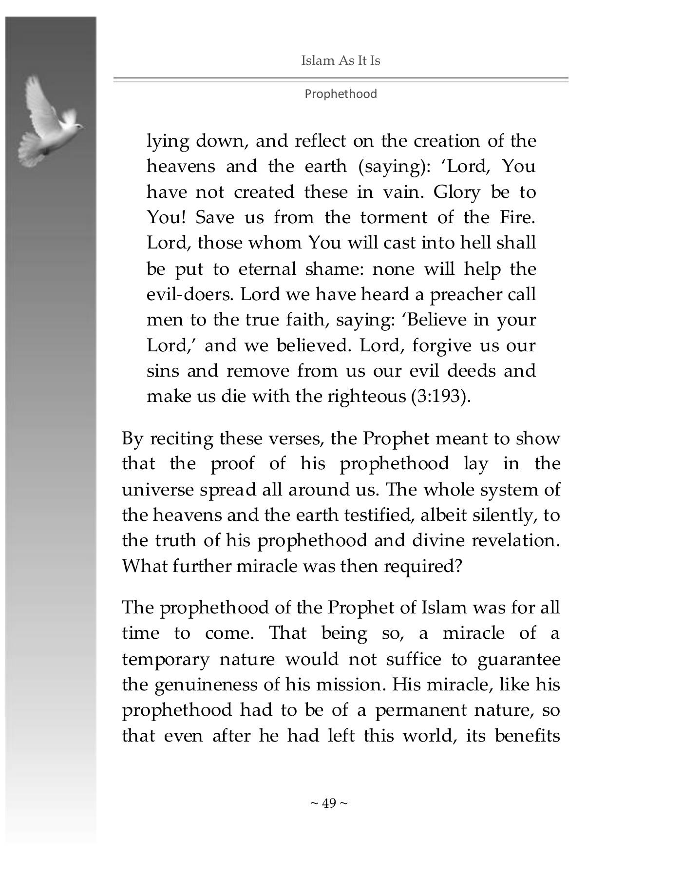 The printed page