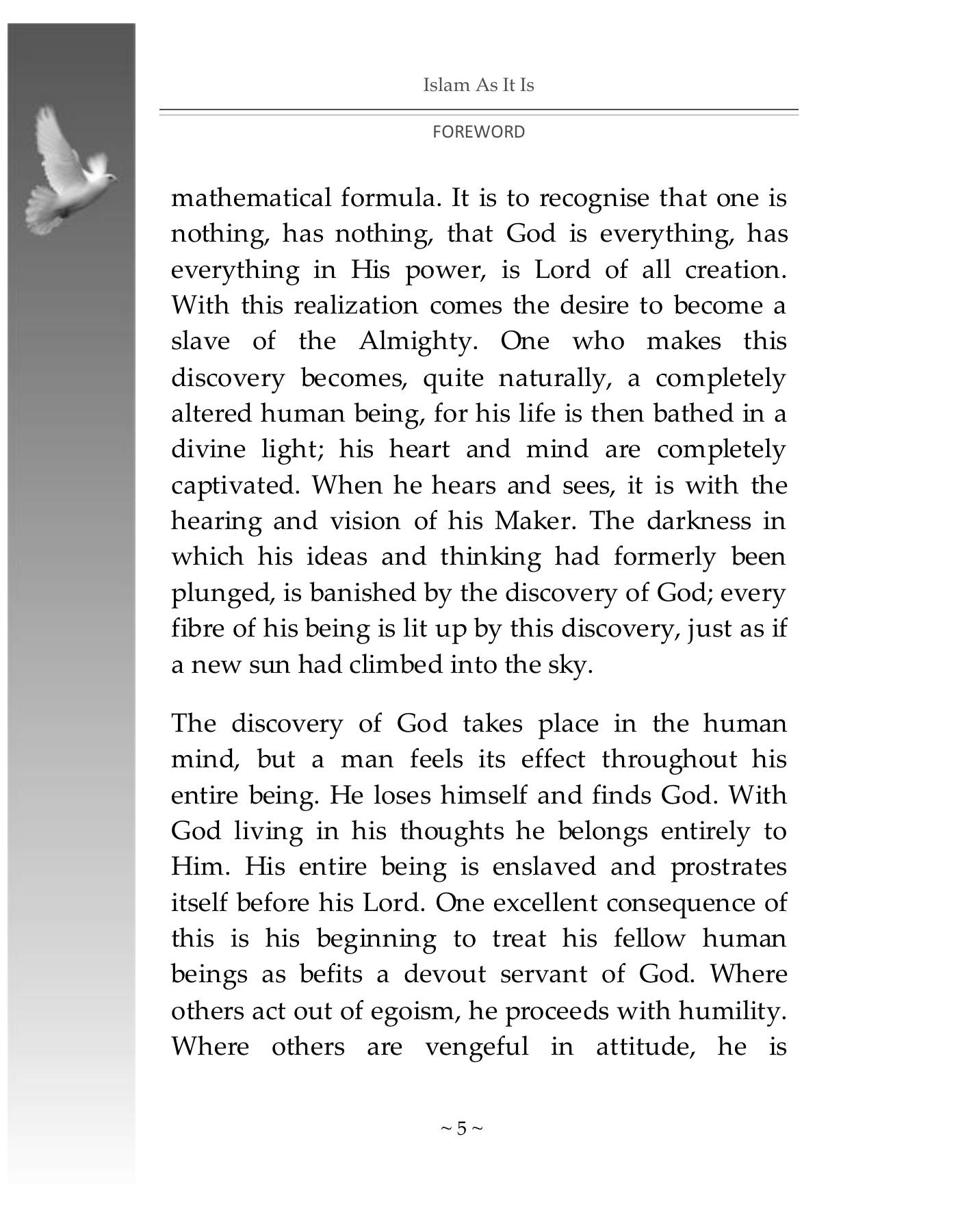 The printed page