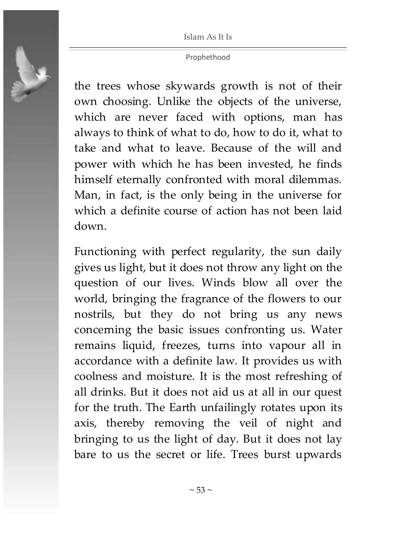 The printed page