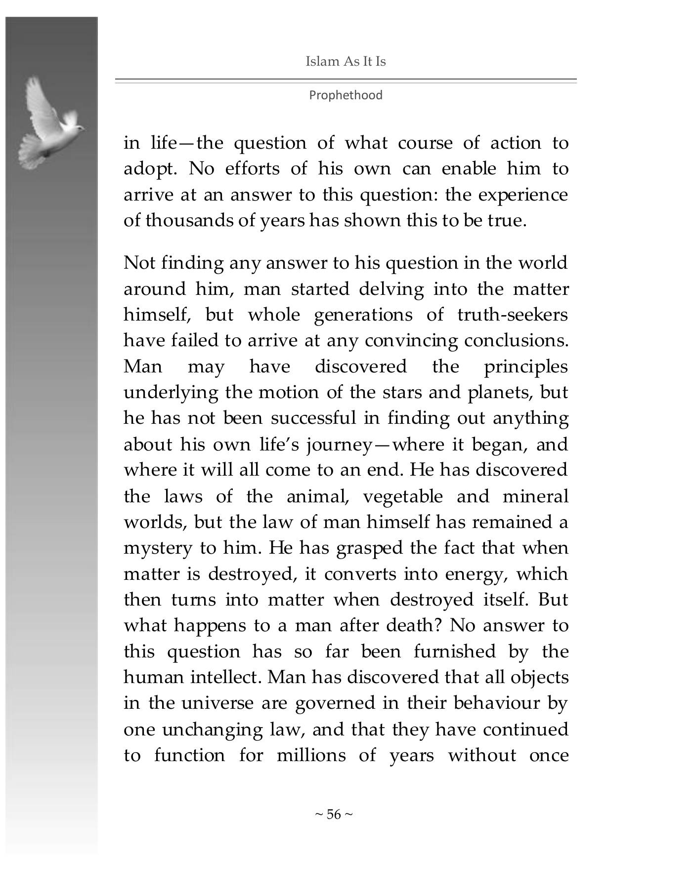 The printed page