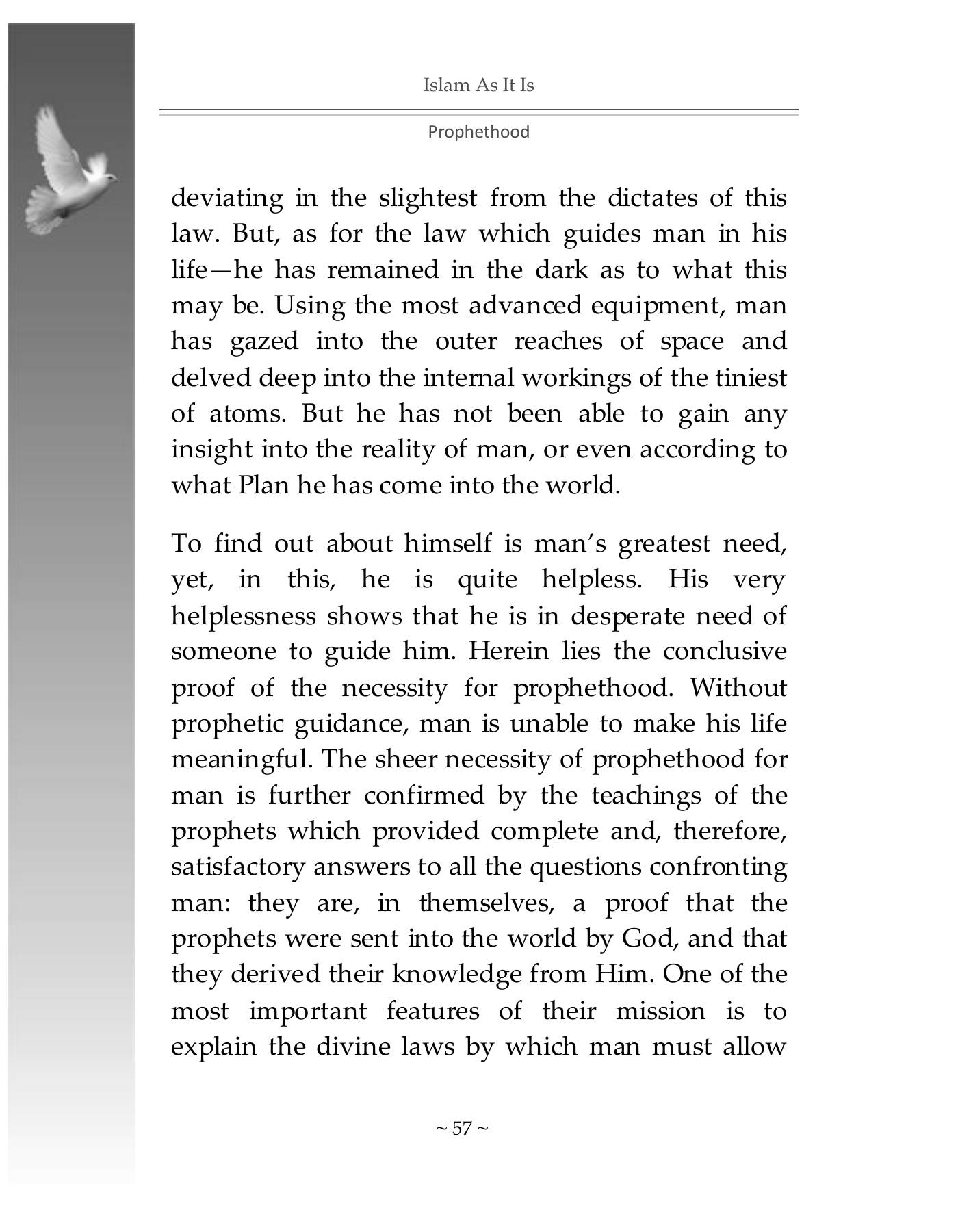 The printed page