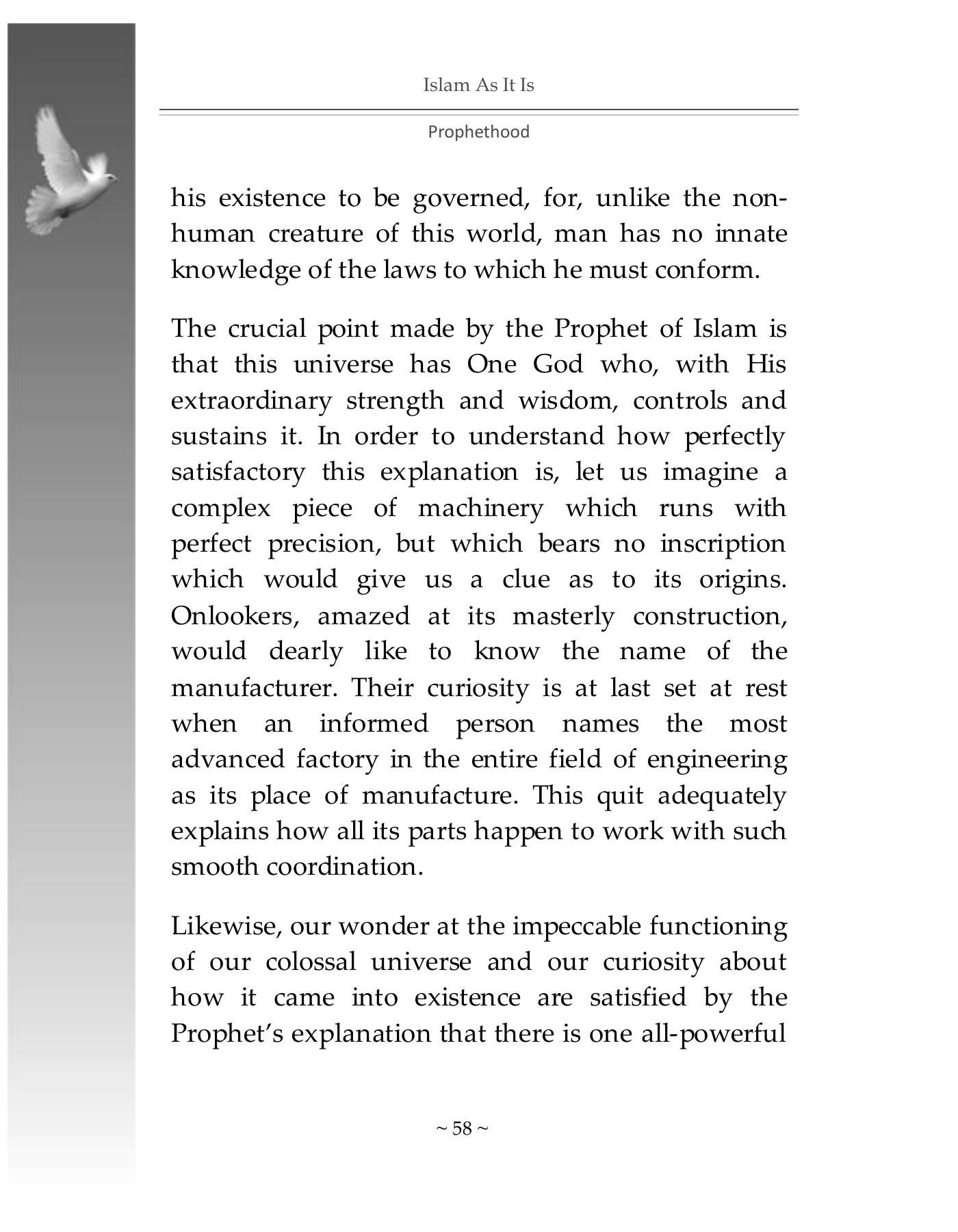 The printed page