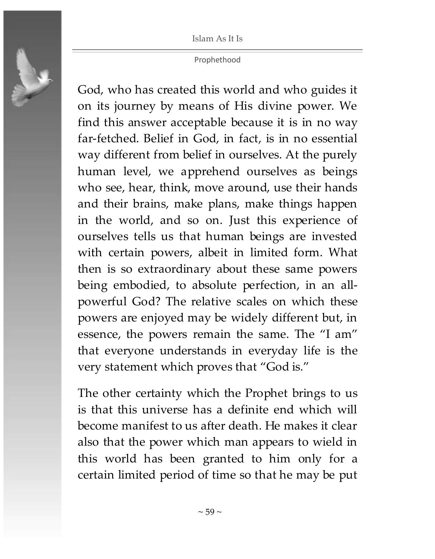 The printed page