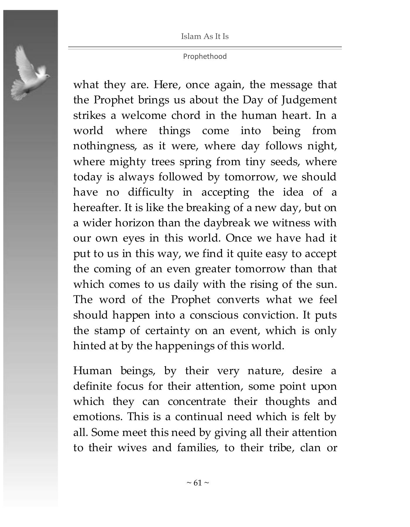 The printed page