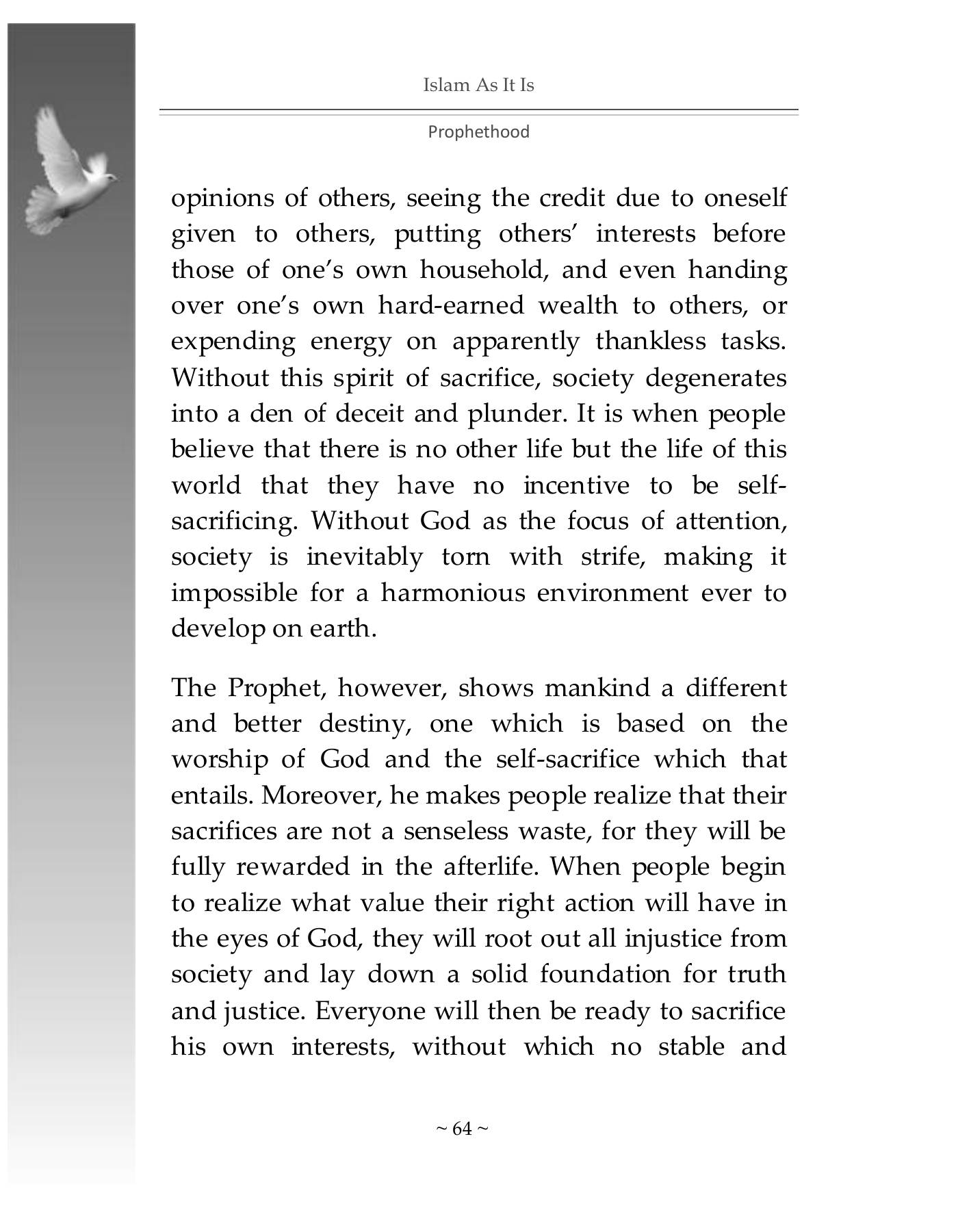 The printed page