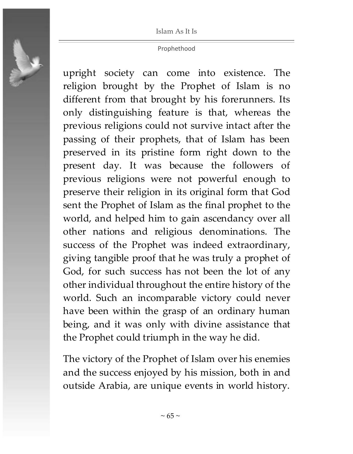 The printed page
