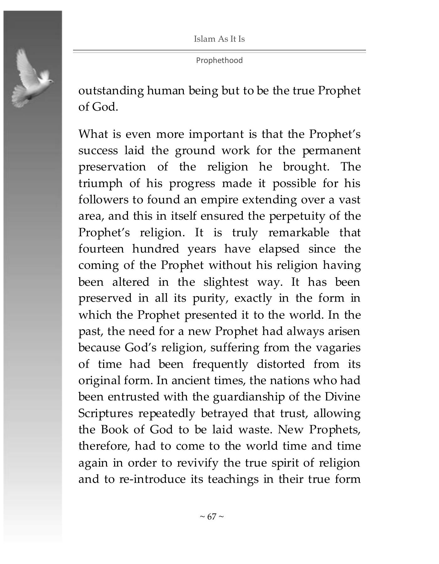 The printed page