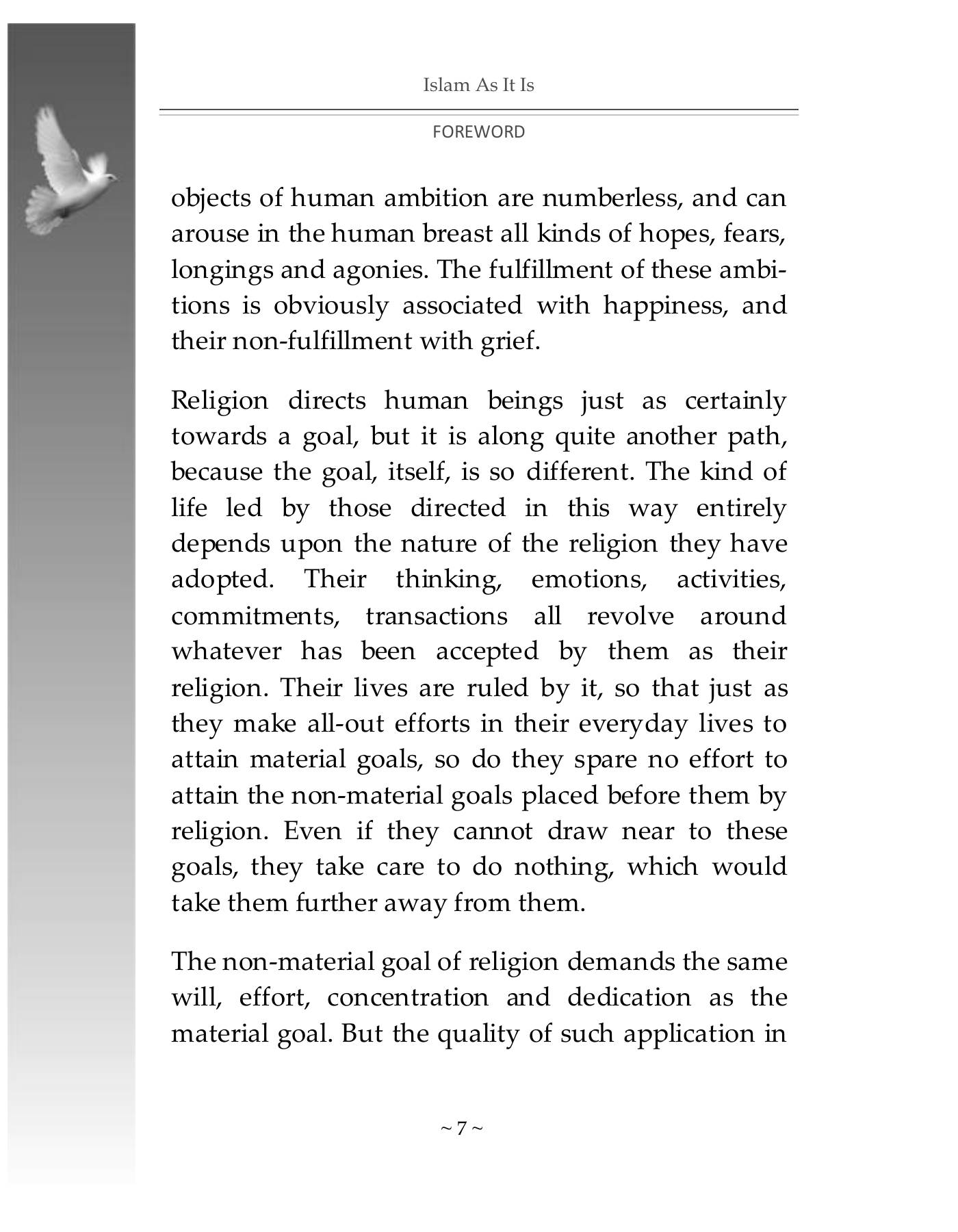 The printed page