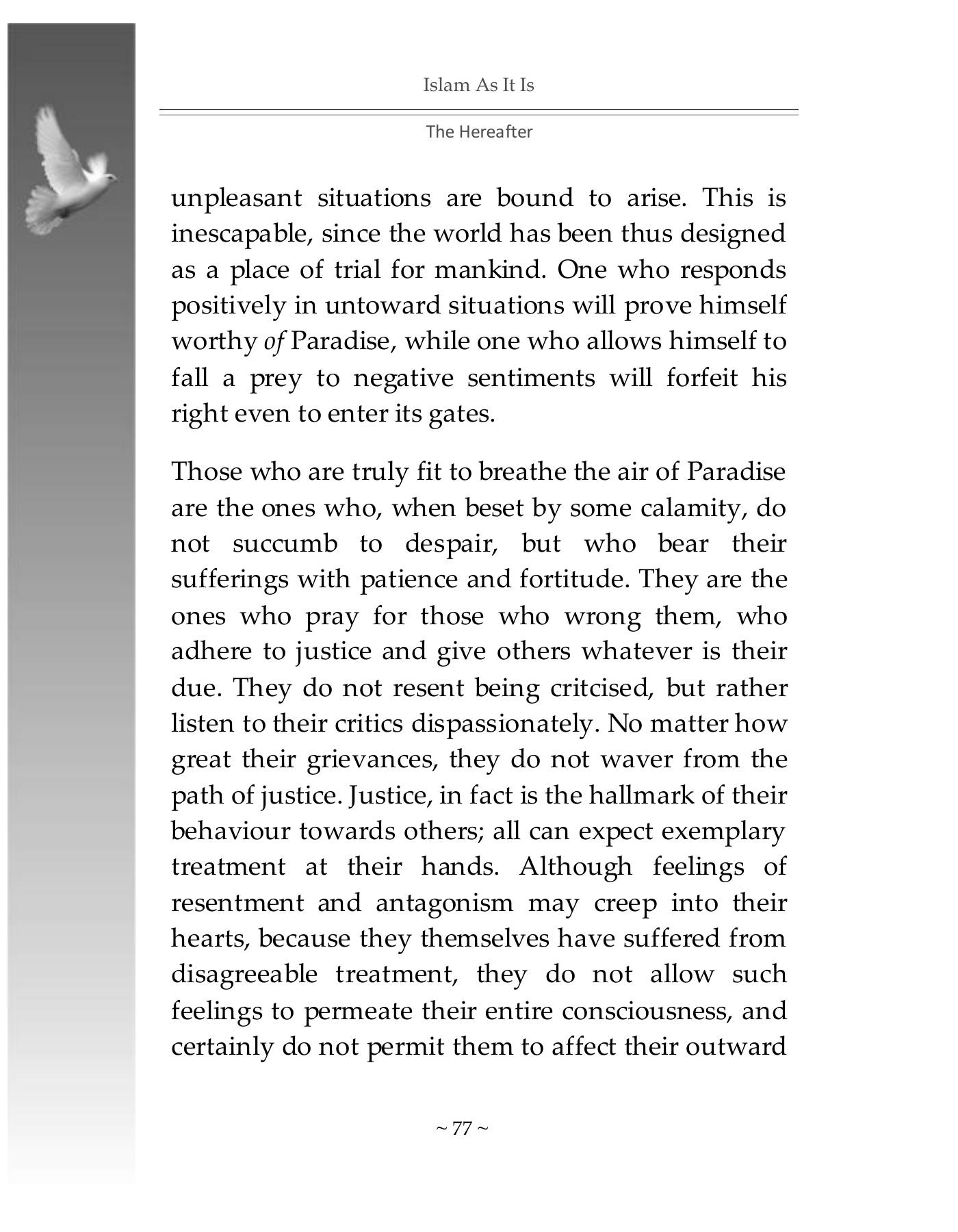 The printed page