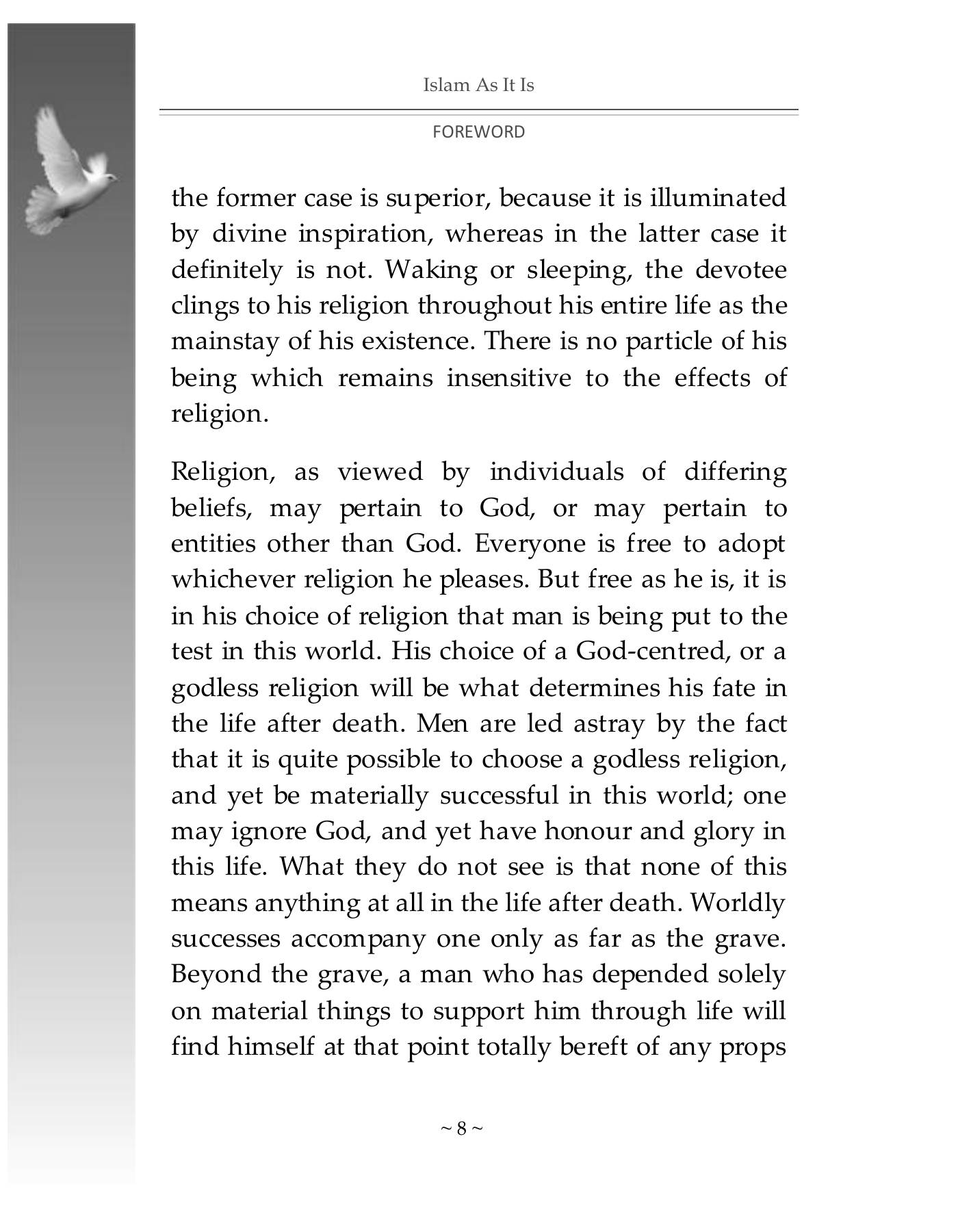 The printed page