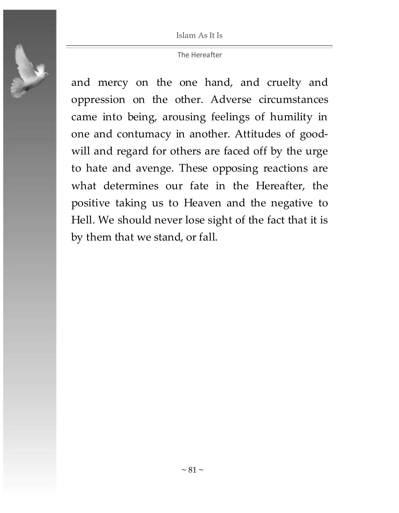 The printed page