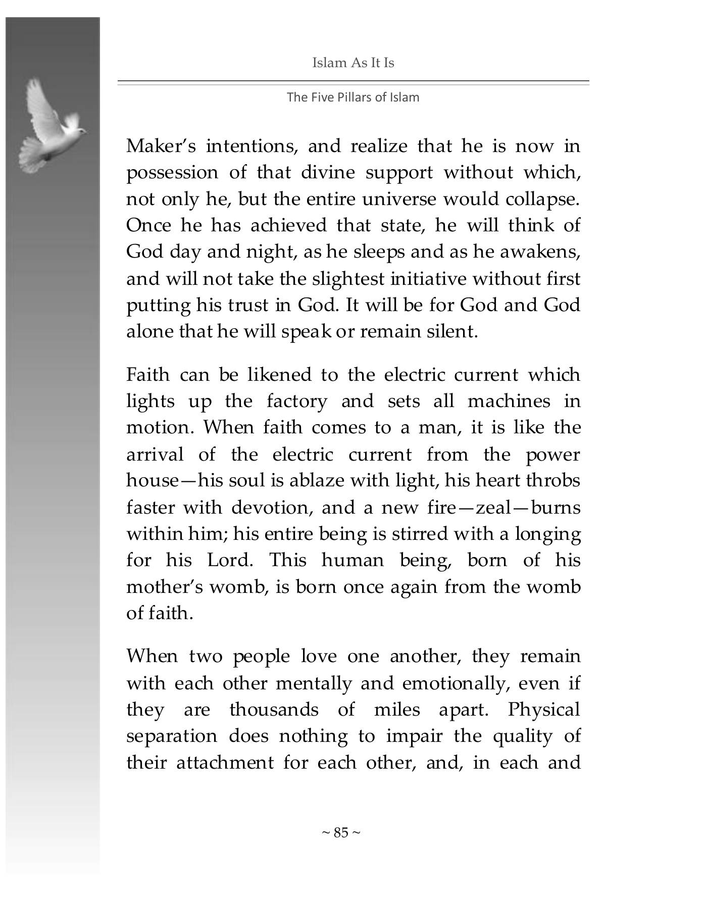 The printed page