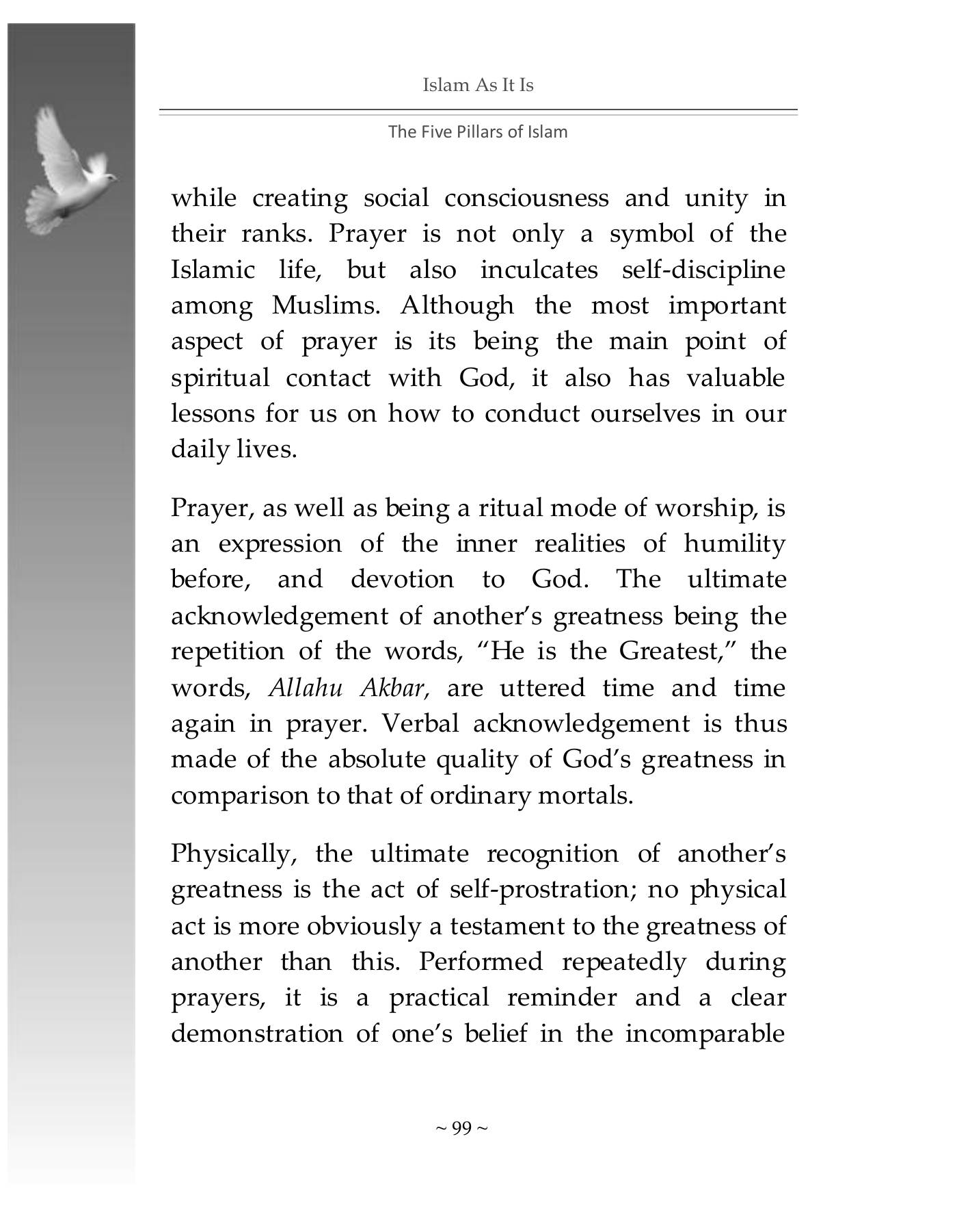 The printed page