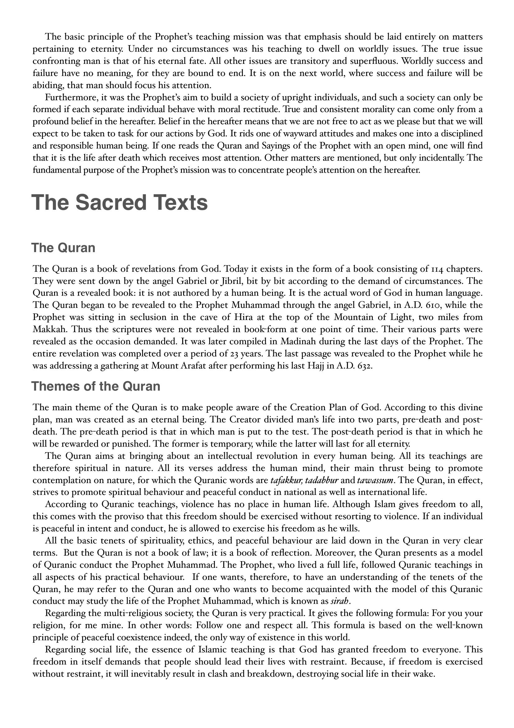 The printed page