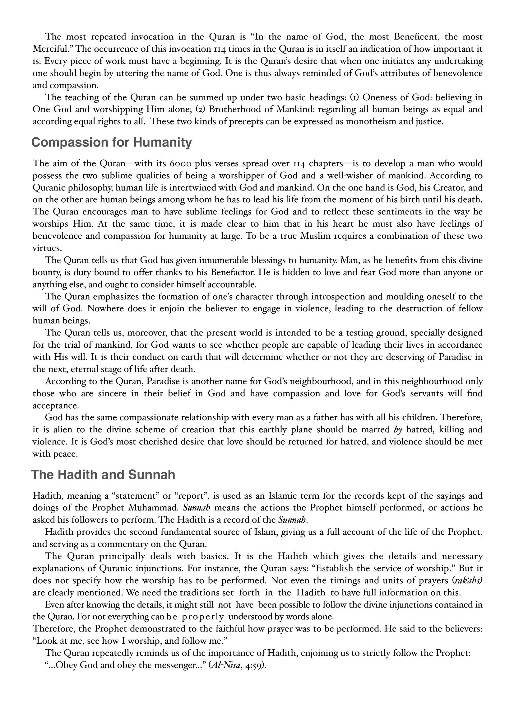 The printed page
