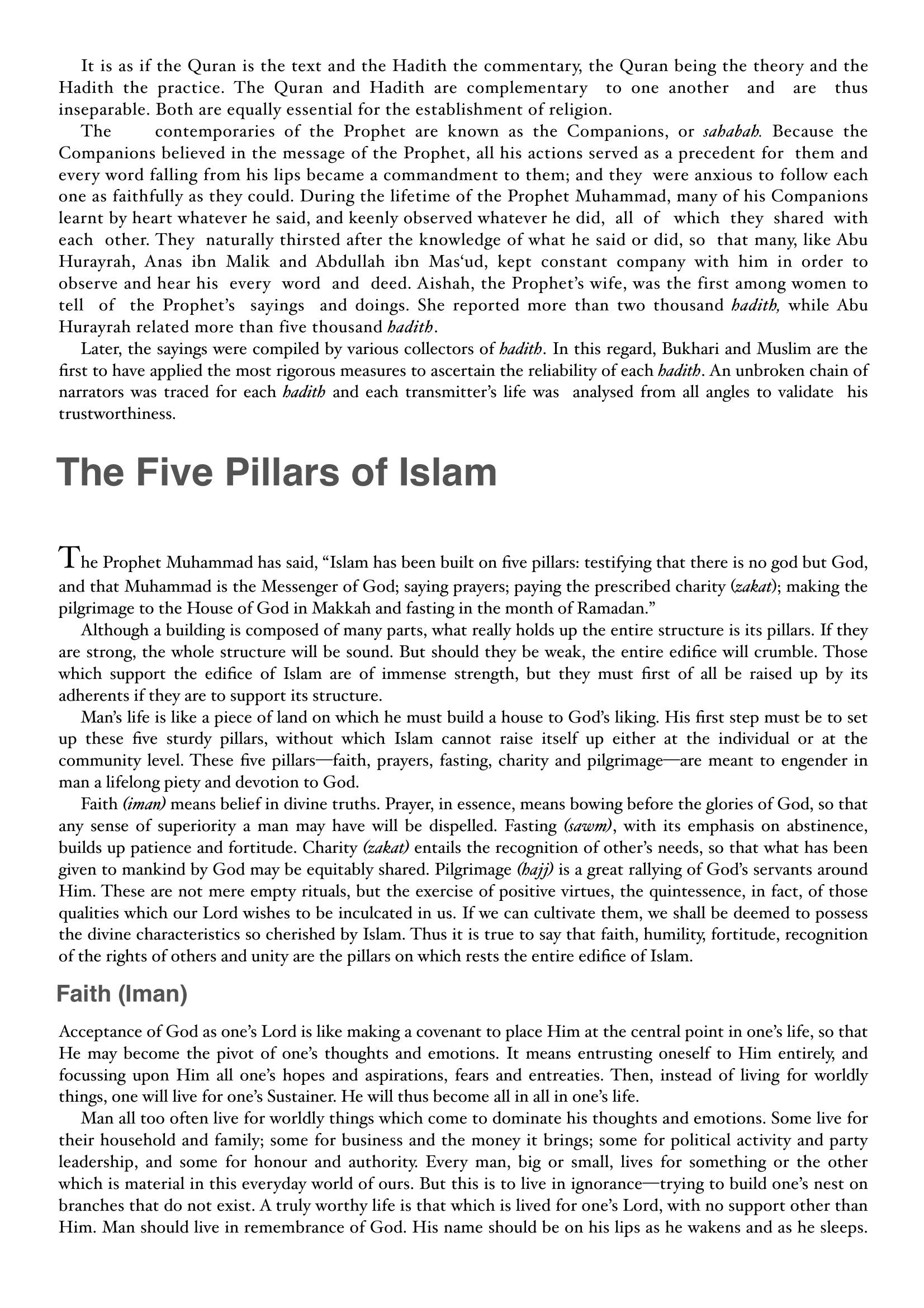 The printed page