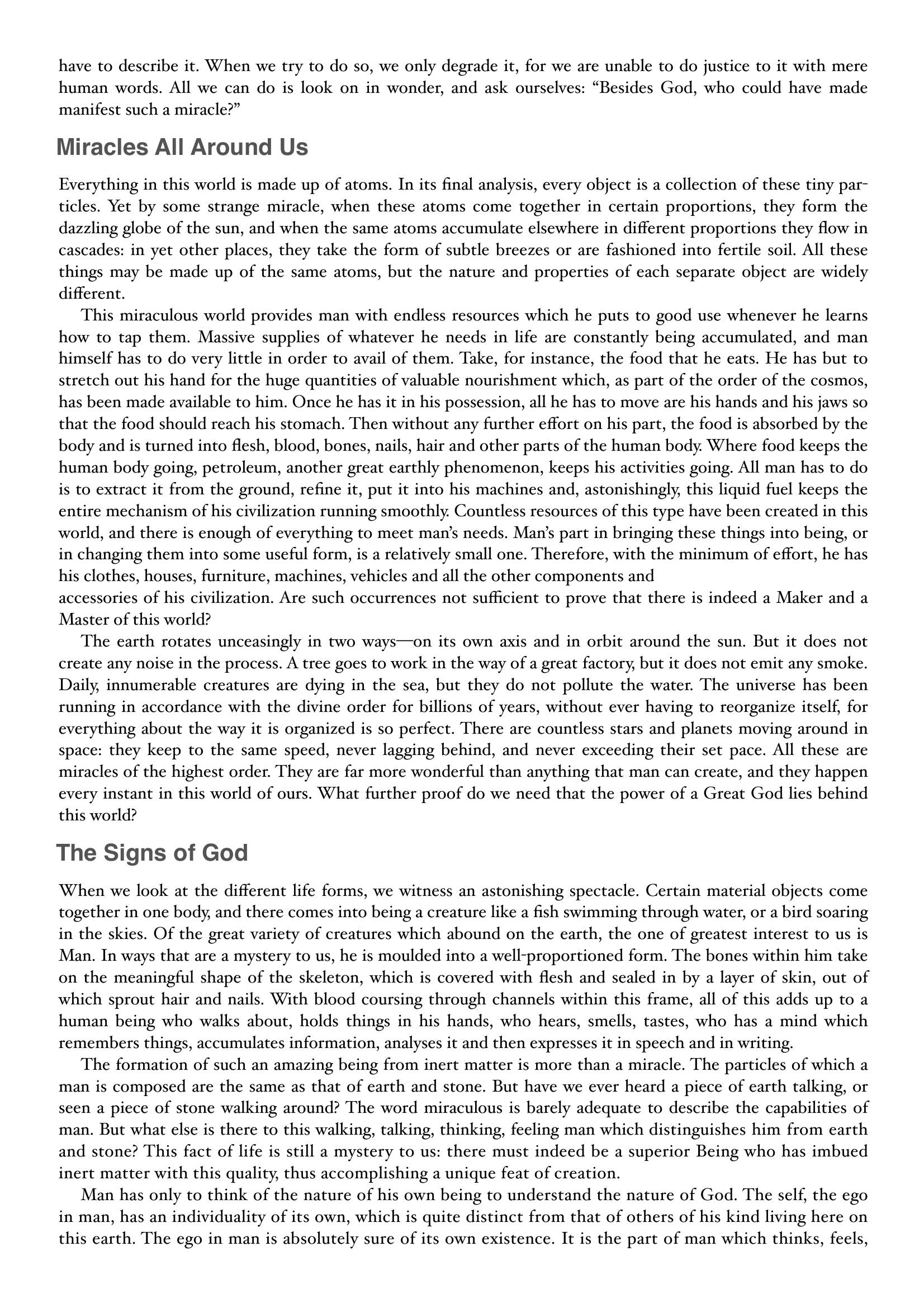 The printed page