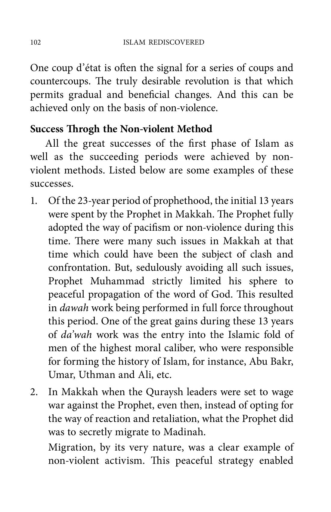 The printed page